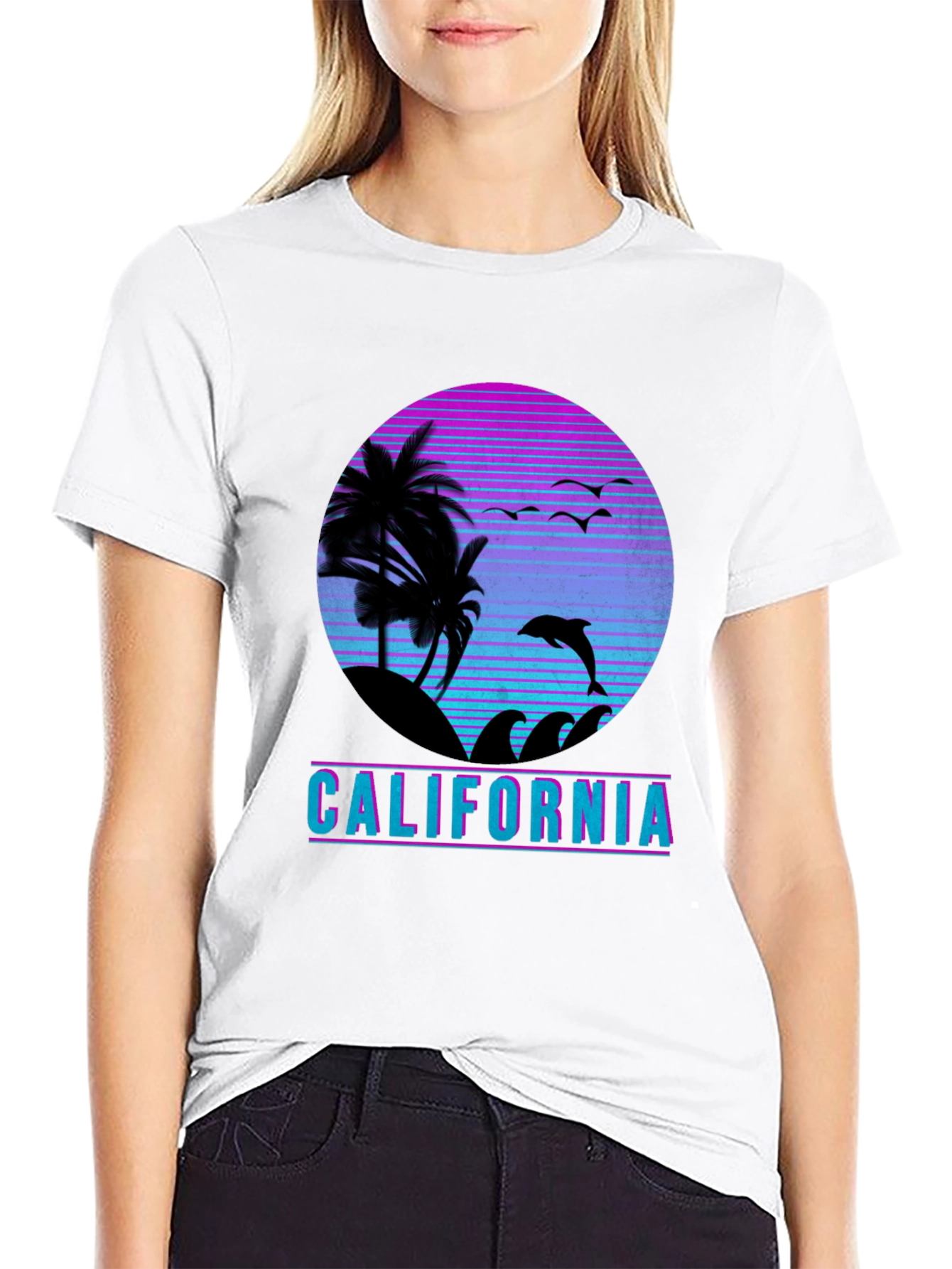 Retro California Beach T-Shirt