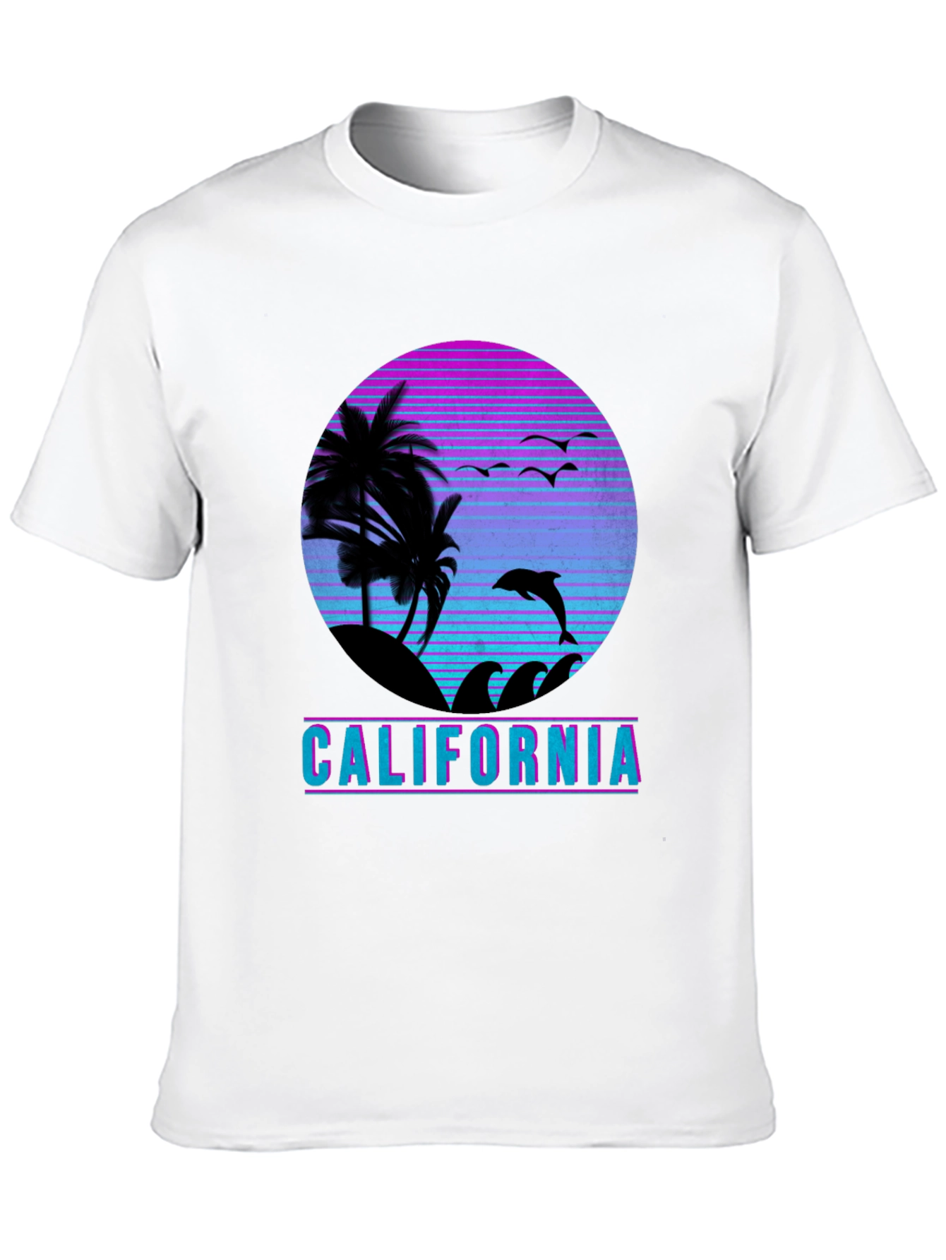 Retro California Beach T-Shirt