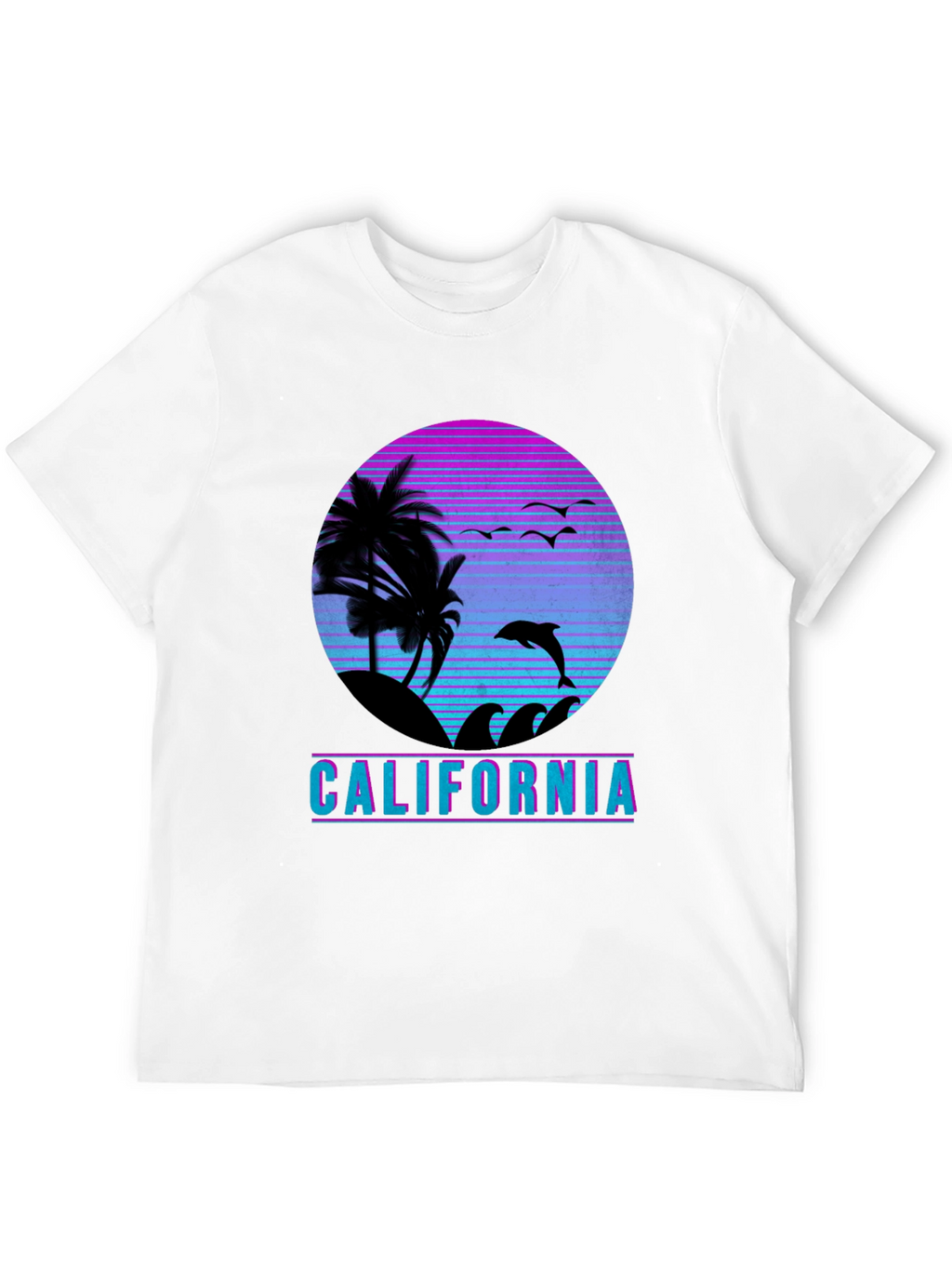 Retro California Beach T-Shirt