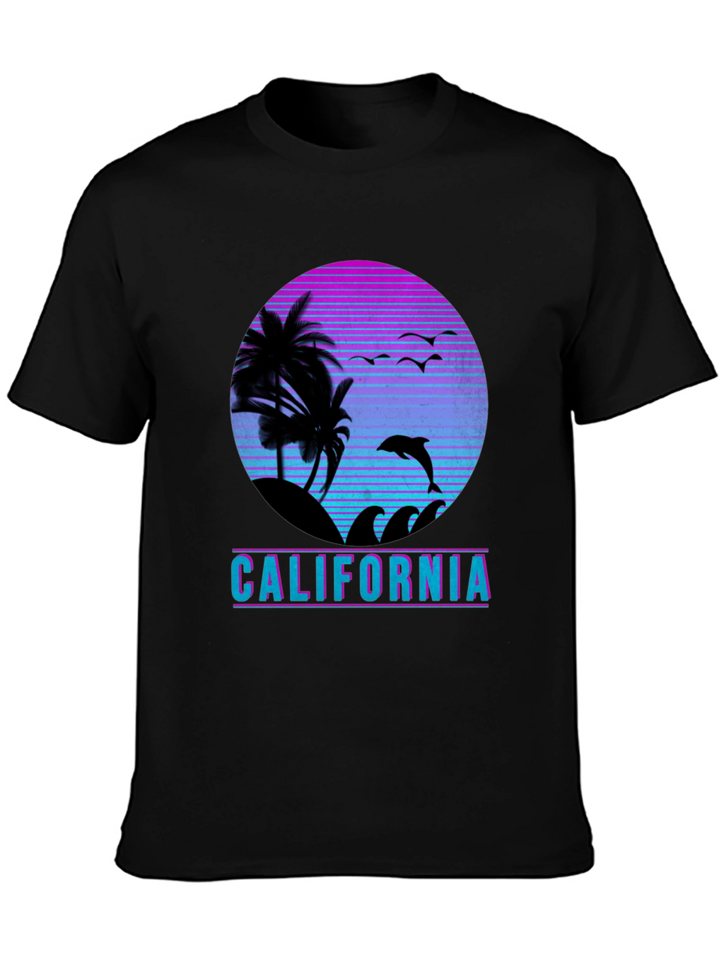 Retro California Beach T-Shirt