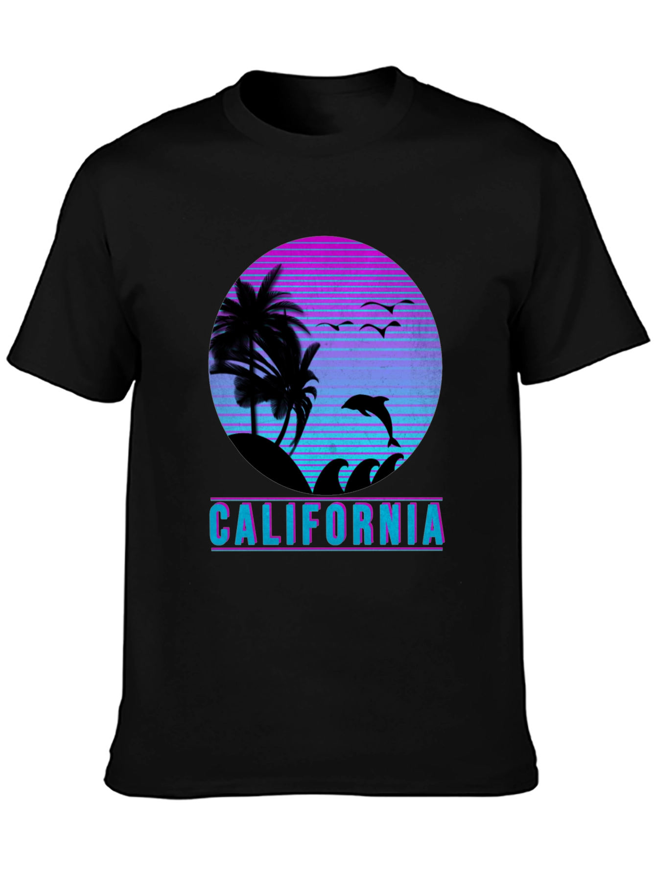 Retro California Beach T-Shirt