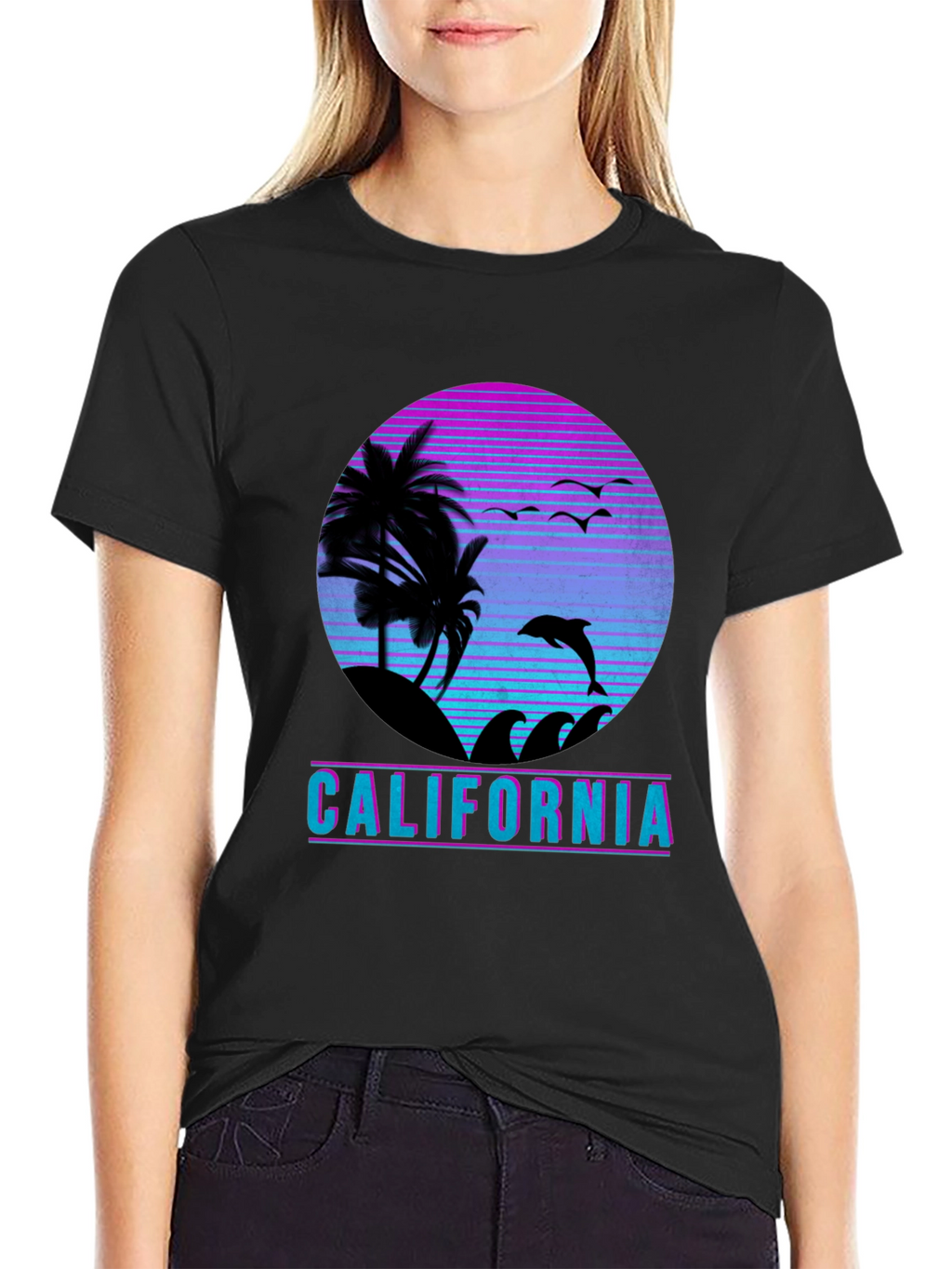 Retro California Beach T-Shirt