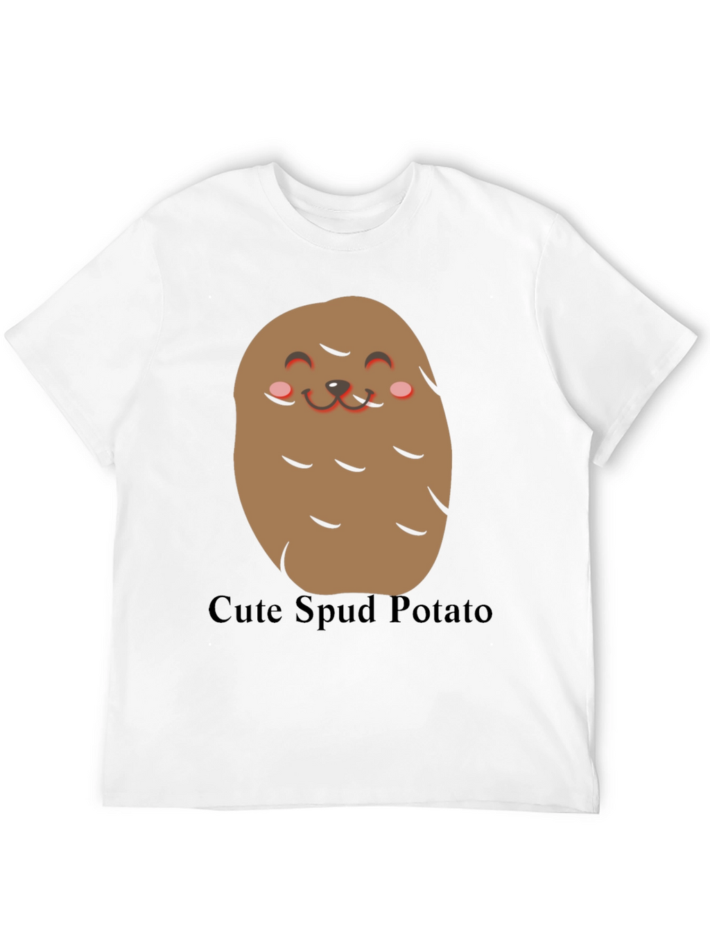 Cute Spud Potato T-Shirt - Funny Food Tee