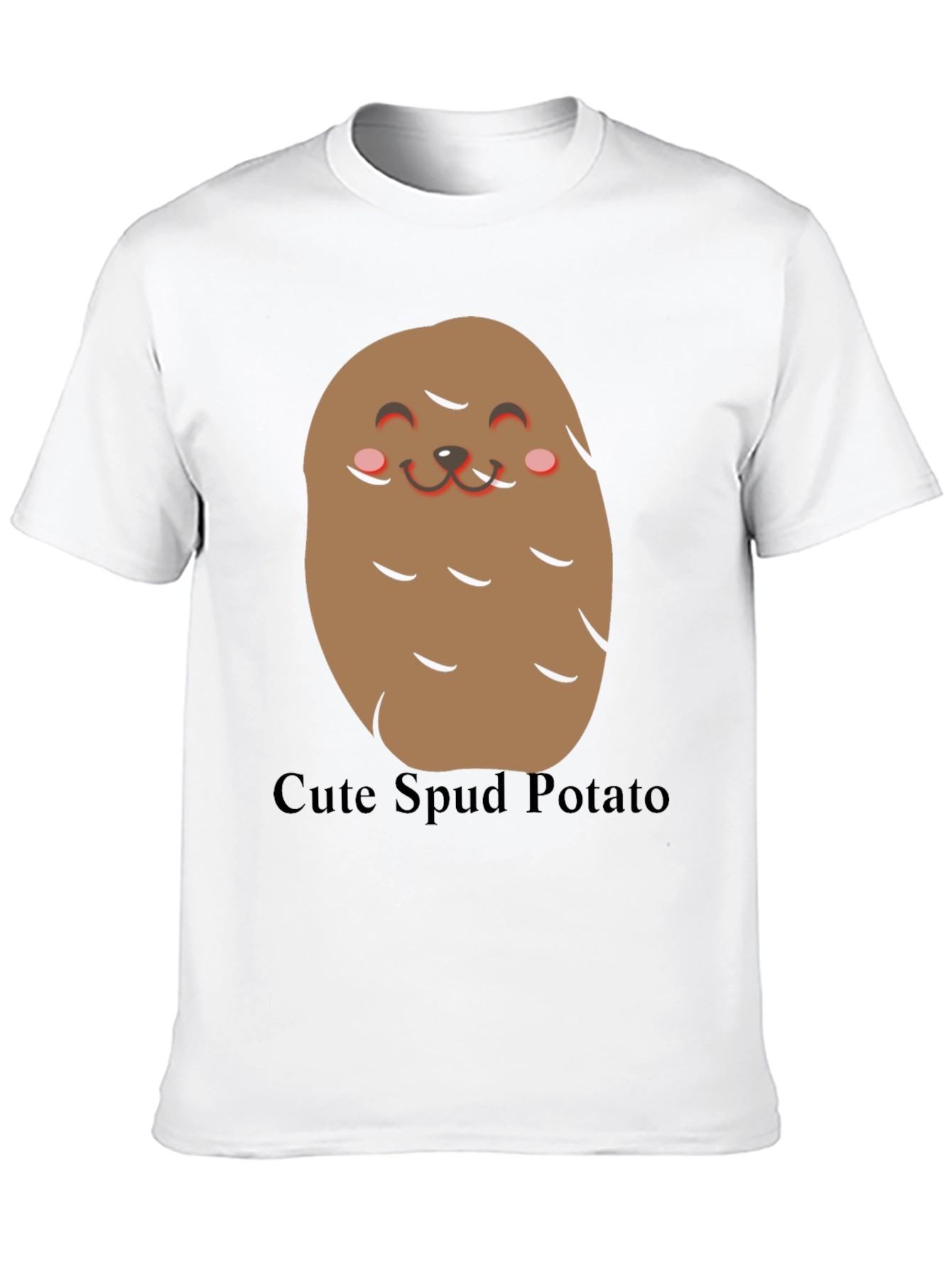 Cute Spud Potato T-Shirt - Funny Food Tee