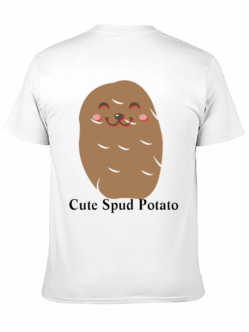 Cute Spud Potato T-Shirt - Funny Food Tee