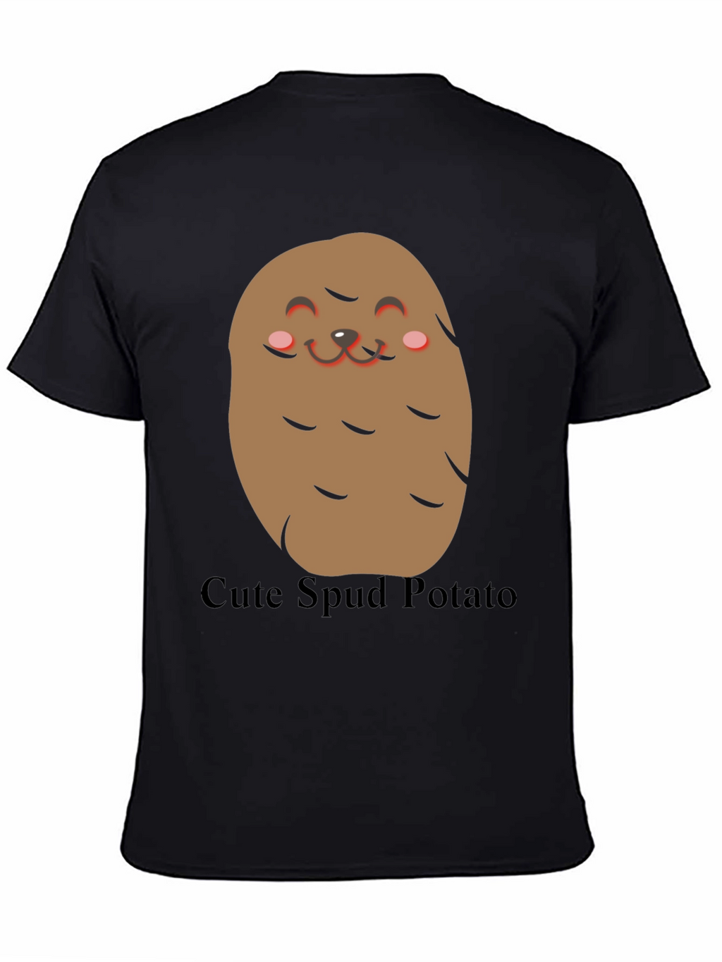 Cute Spud Potato T-Shirt - Funny Food Tee