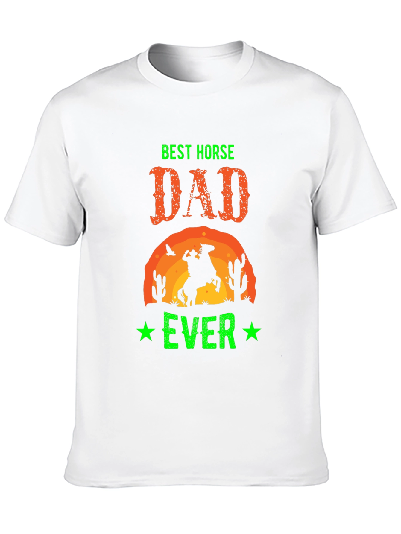 Best Horse Dad Ever Graphic T-Shirt