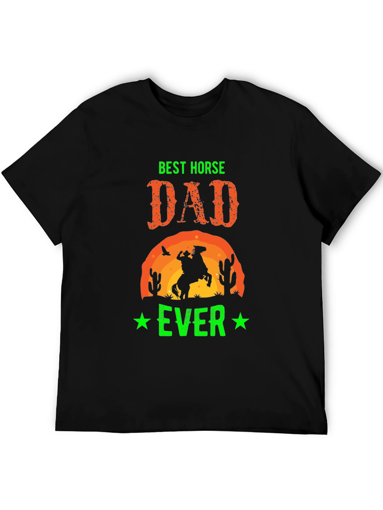 Best Horse Dad Ever Graphic T-Shirt