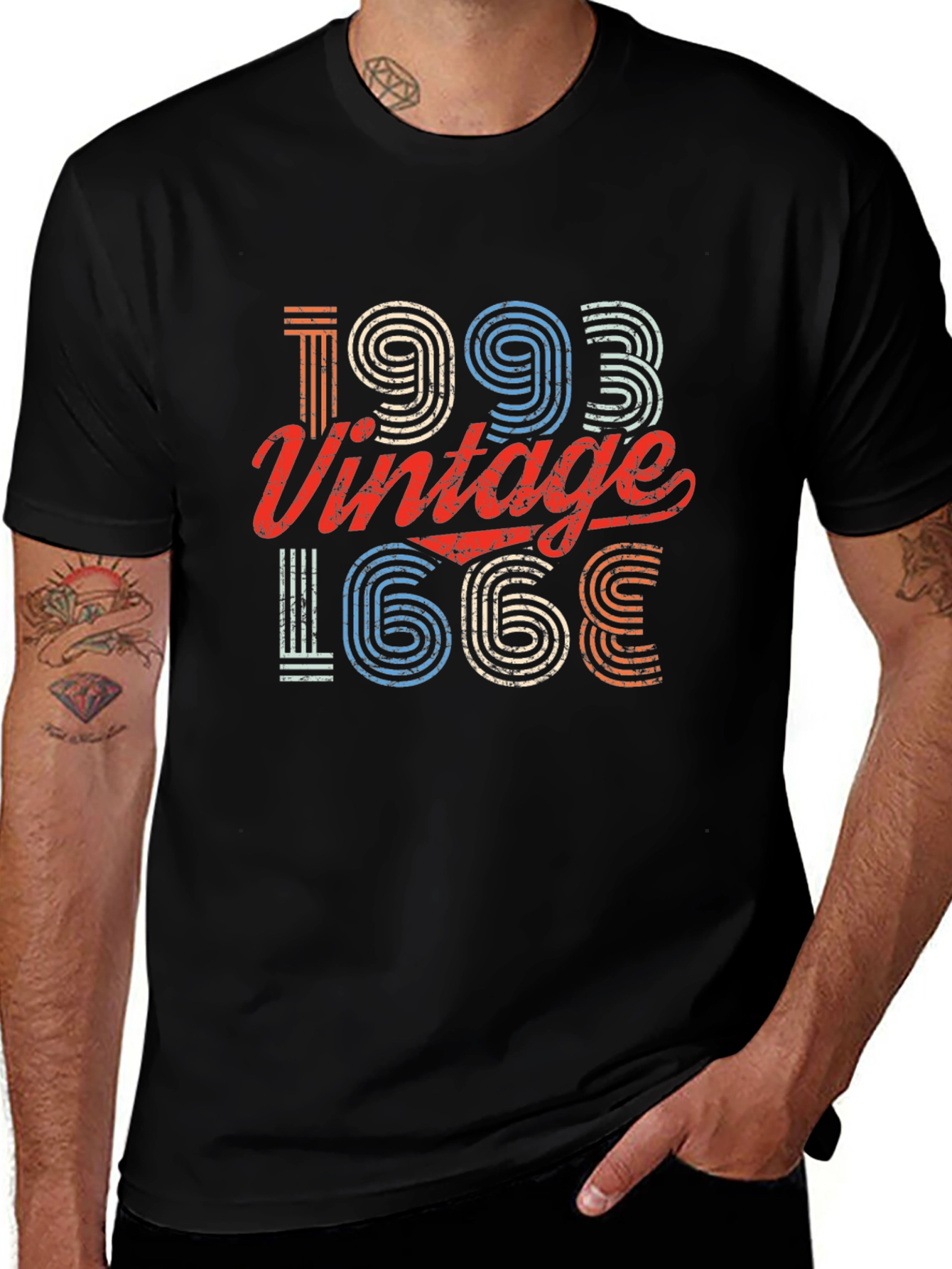 Vintage 1993 Graphic Tee - Retro Style
