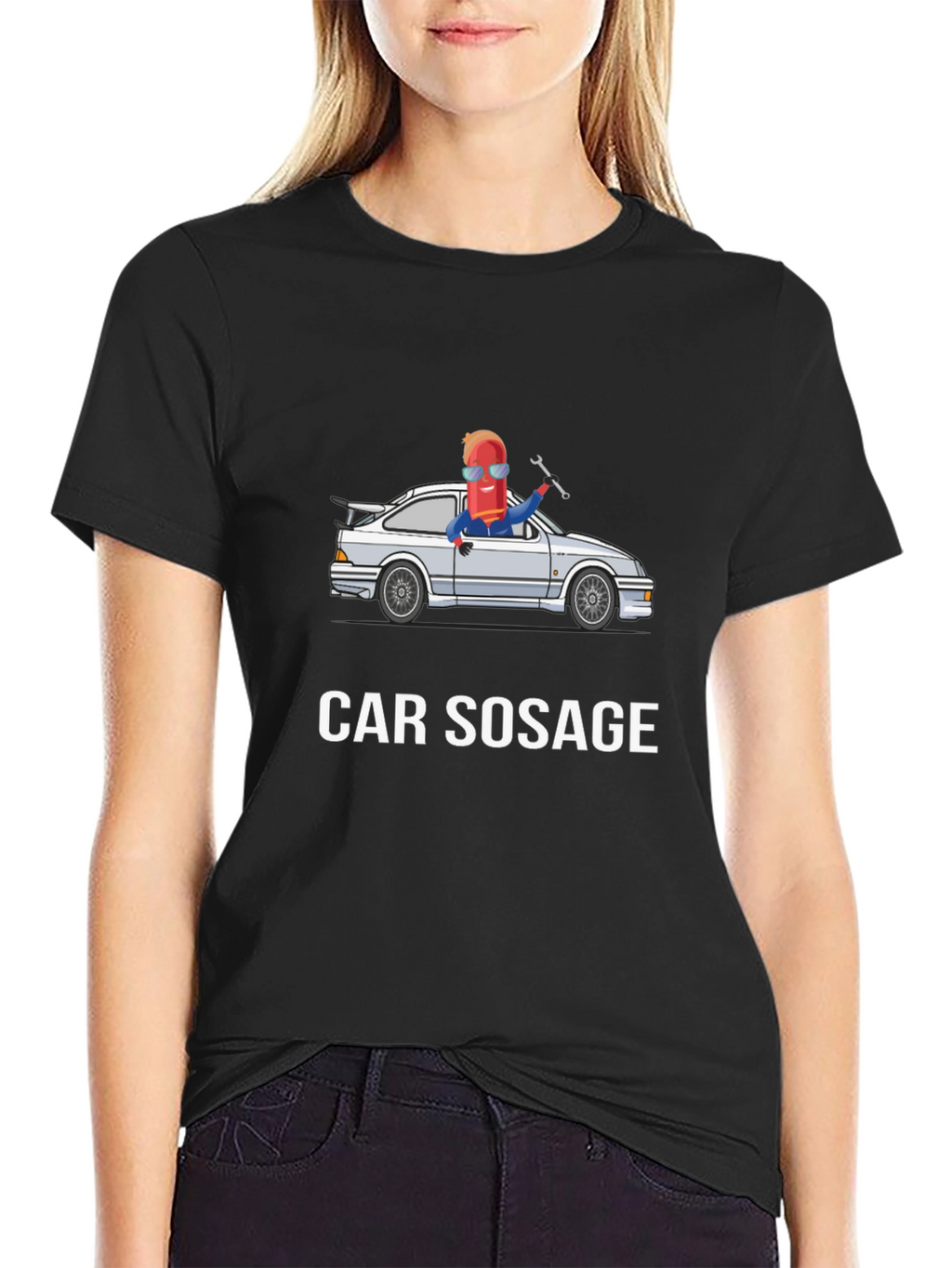 Car Sausage Graphic Tee