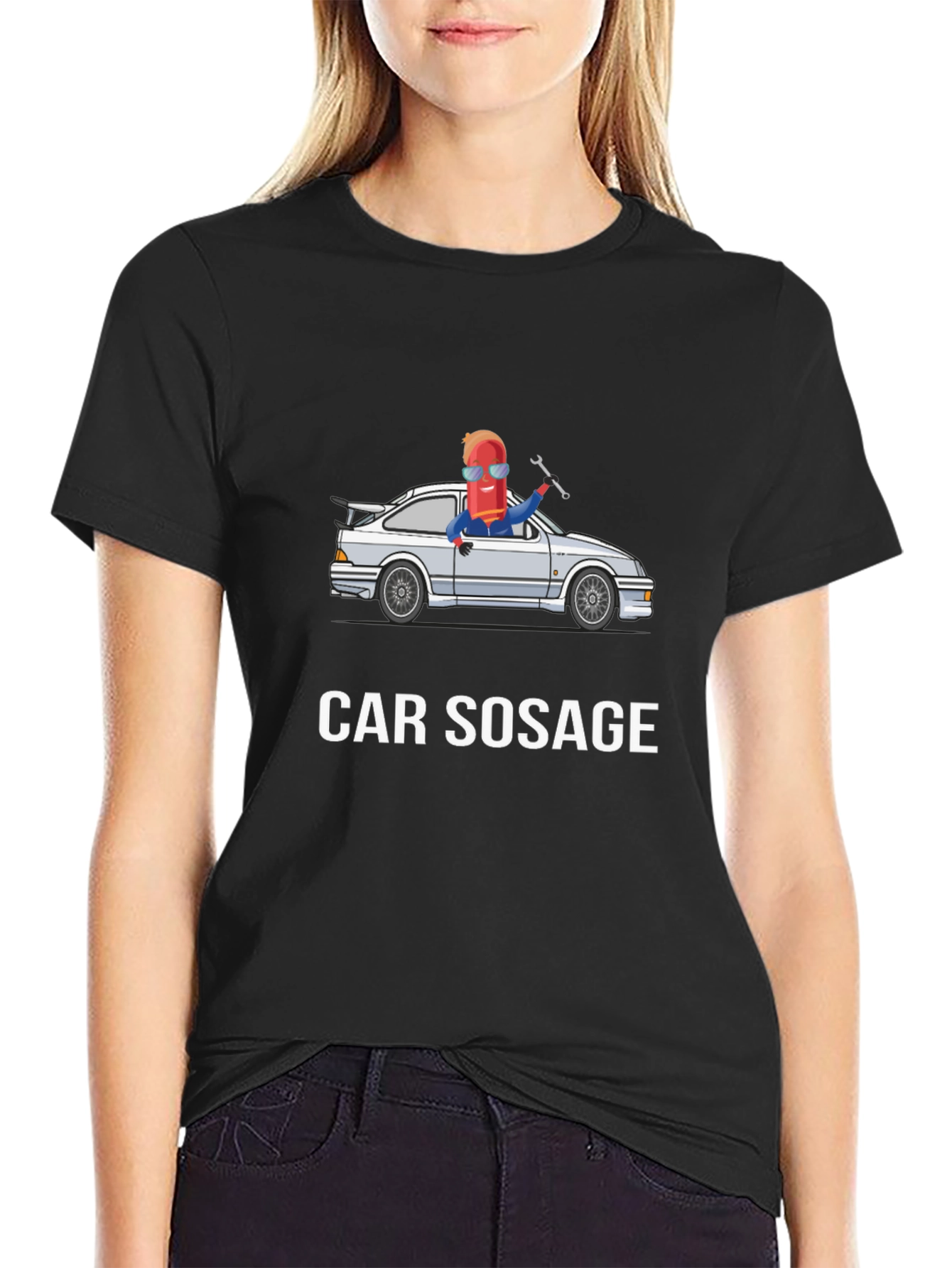 Car Sausage Graphic Tee