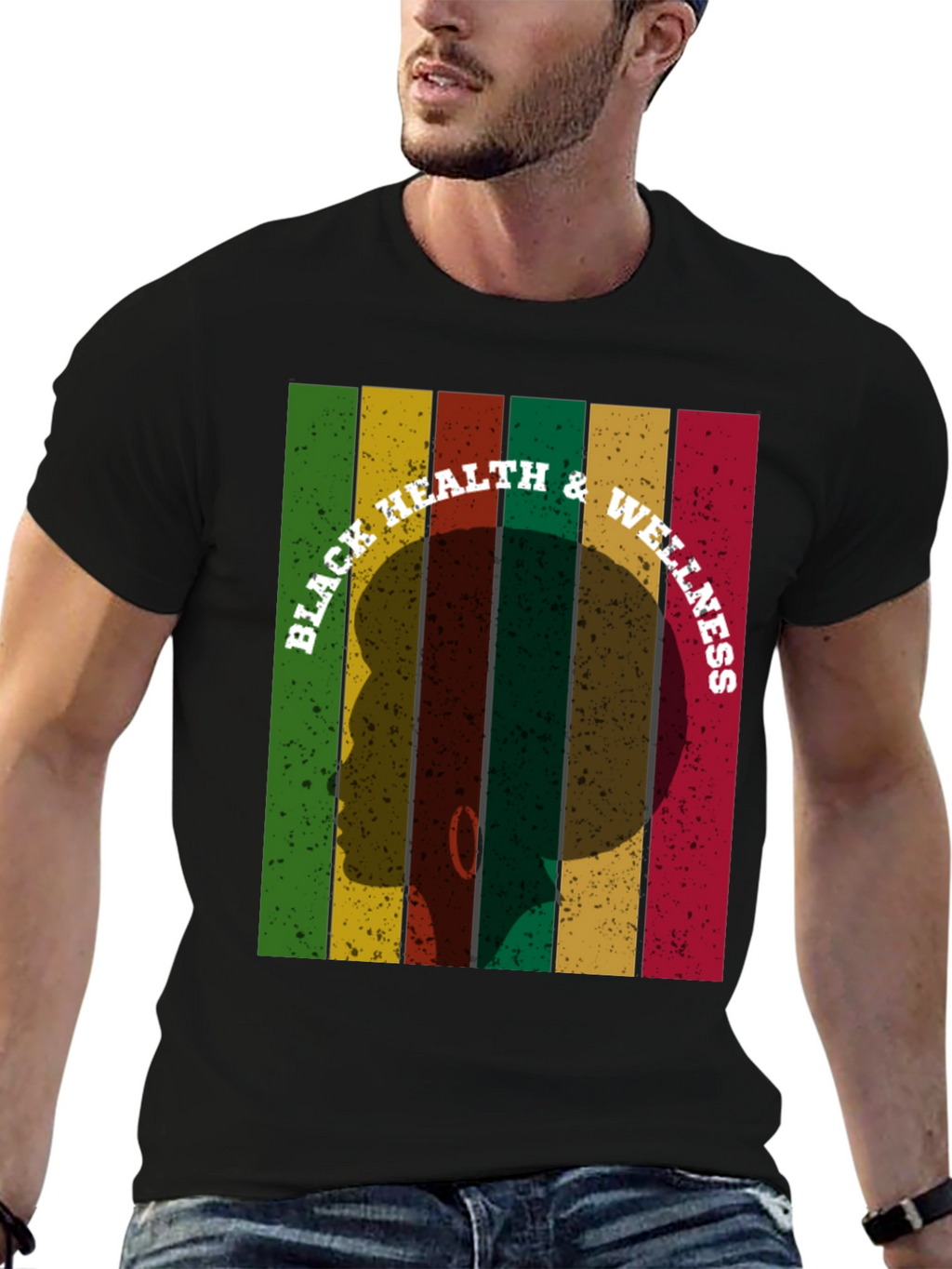 Black Health & Wellness Graphic Tee