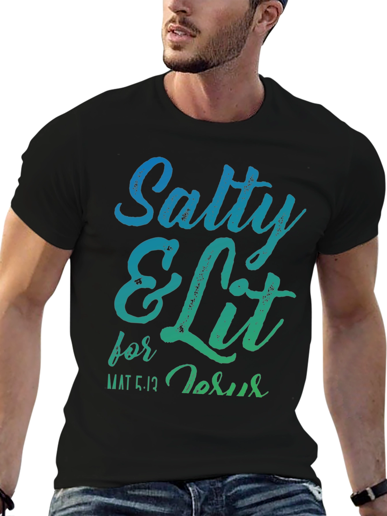 Salty & Lit T-Shirt - Christian Inspired Design
