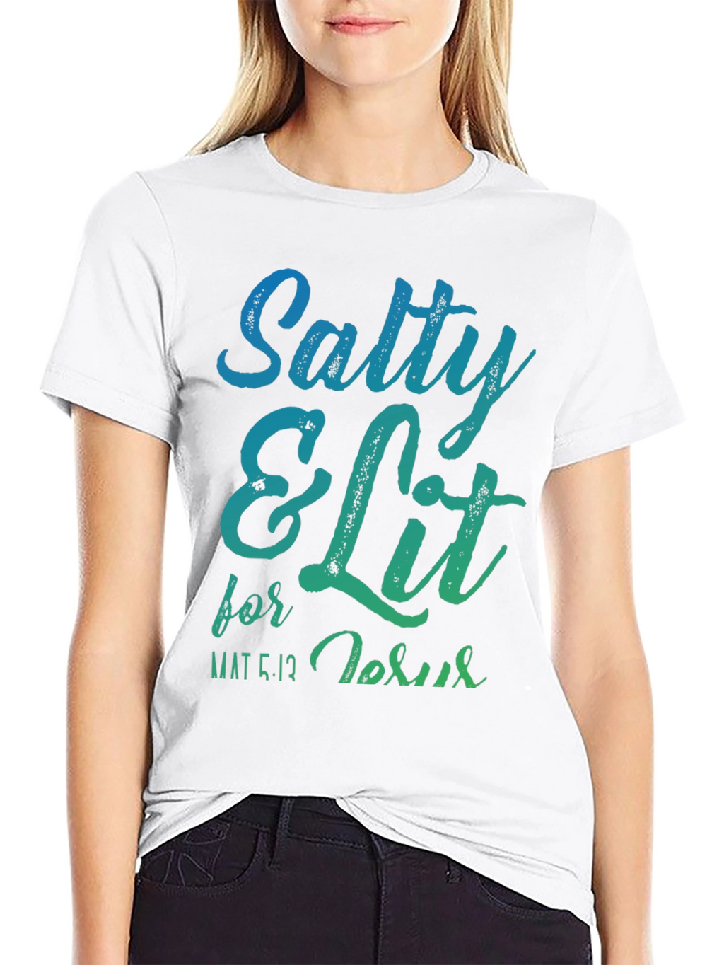 Salty & Lit T-Shirt - Christian Inspired Design