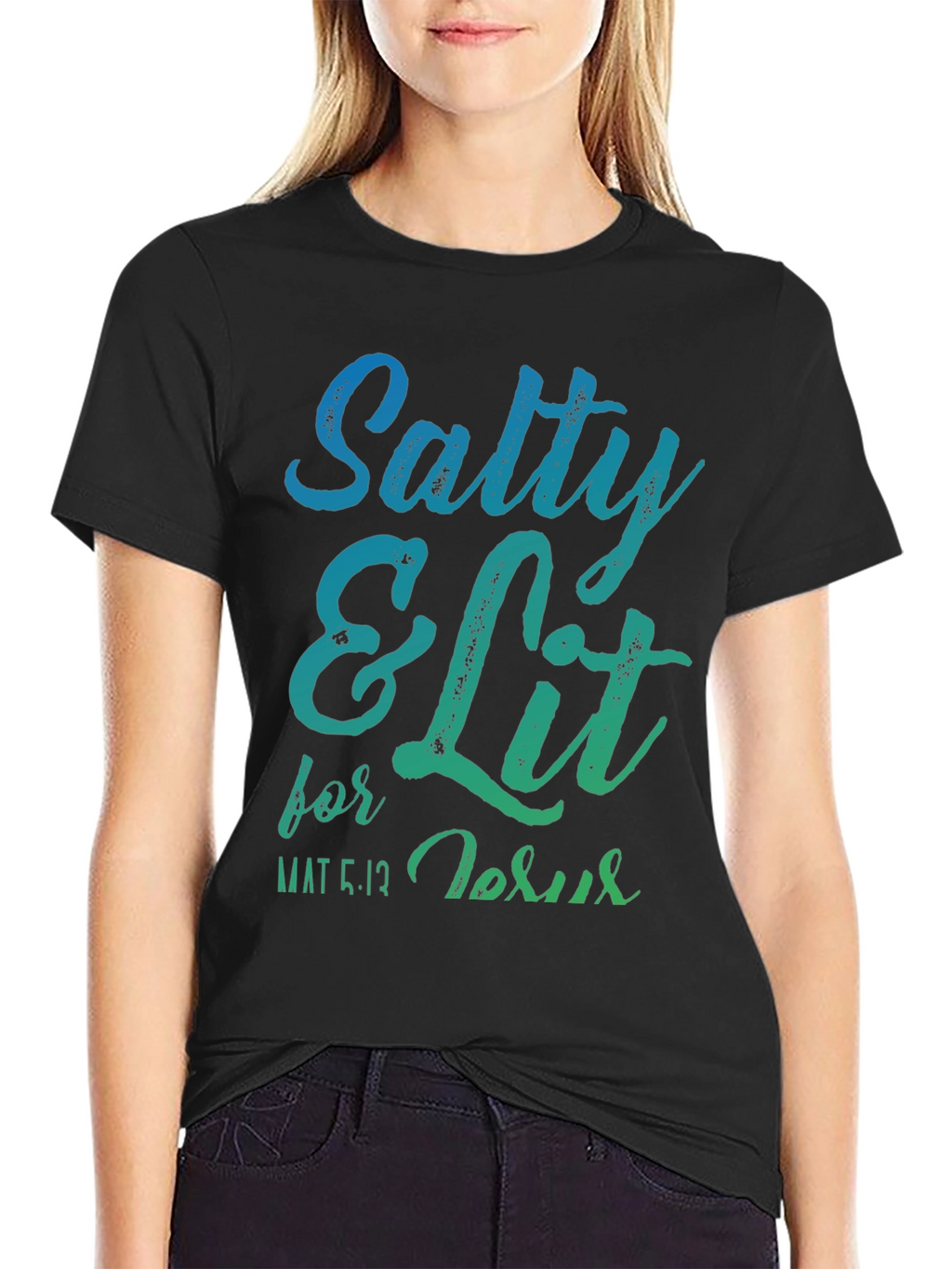 Salty & Lit T-Shirt - Christian Inspired Design