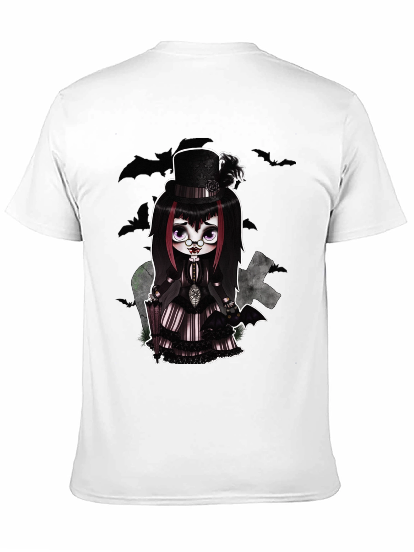 Gothic Doll T-Shirt - Creepy Cute Style