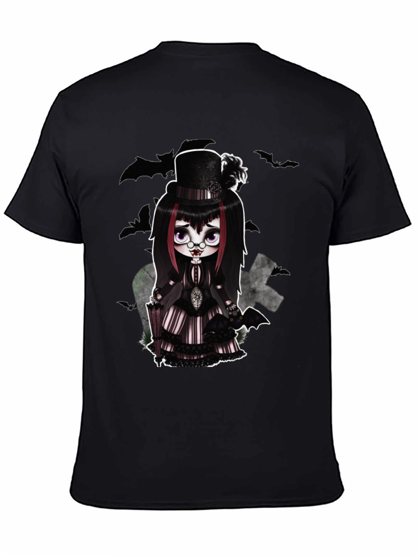 Gothic Doll T-Shirt - Creepy Cute Style
