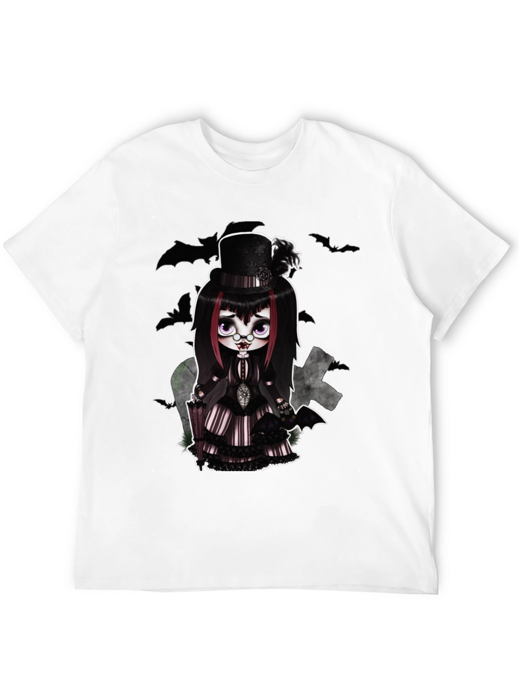 Gothic Doll T-Shirt - Creepy Cute Style