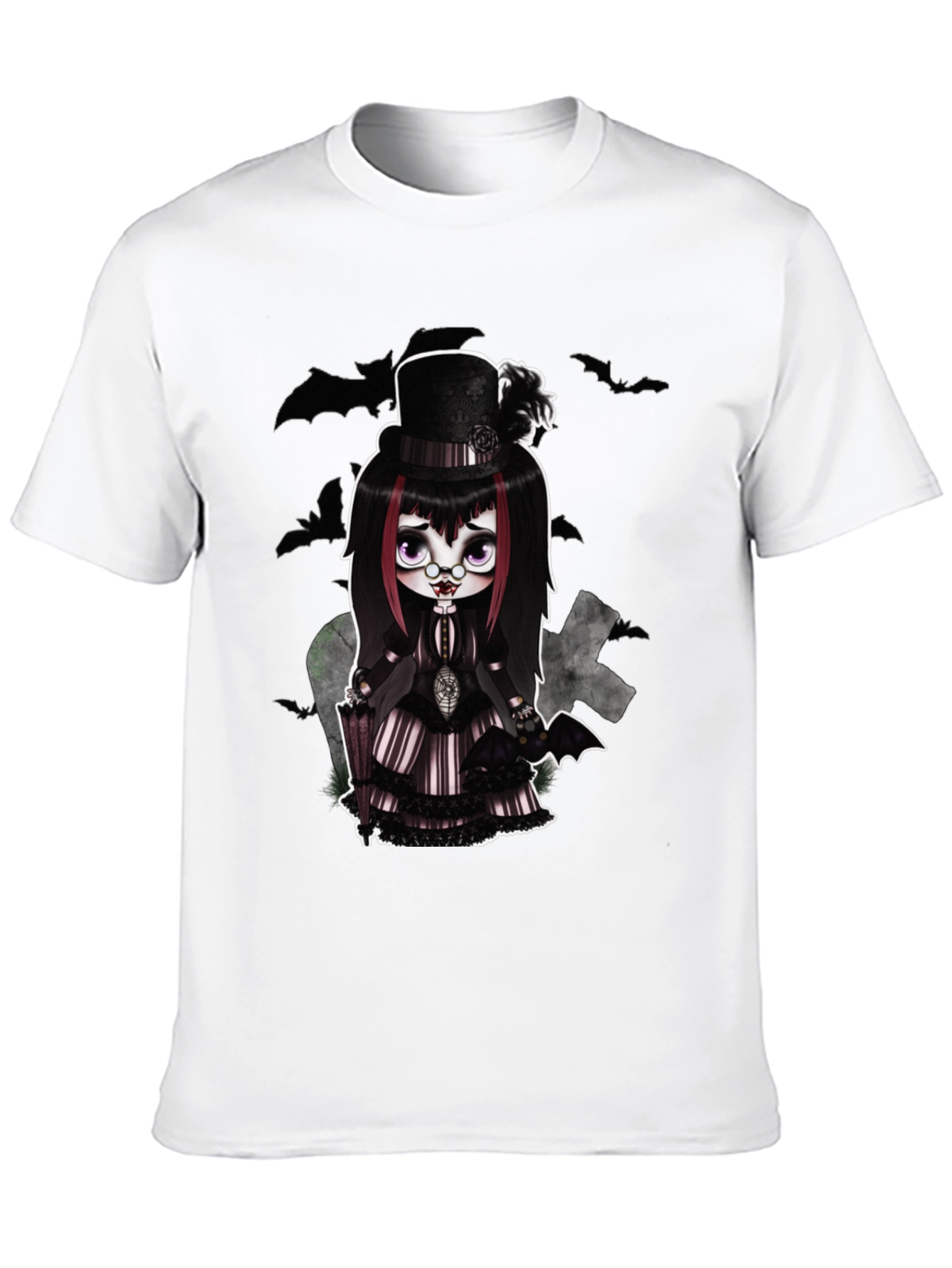 Gothic Doll T-Shirt - Creepy Cute Style