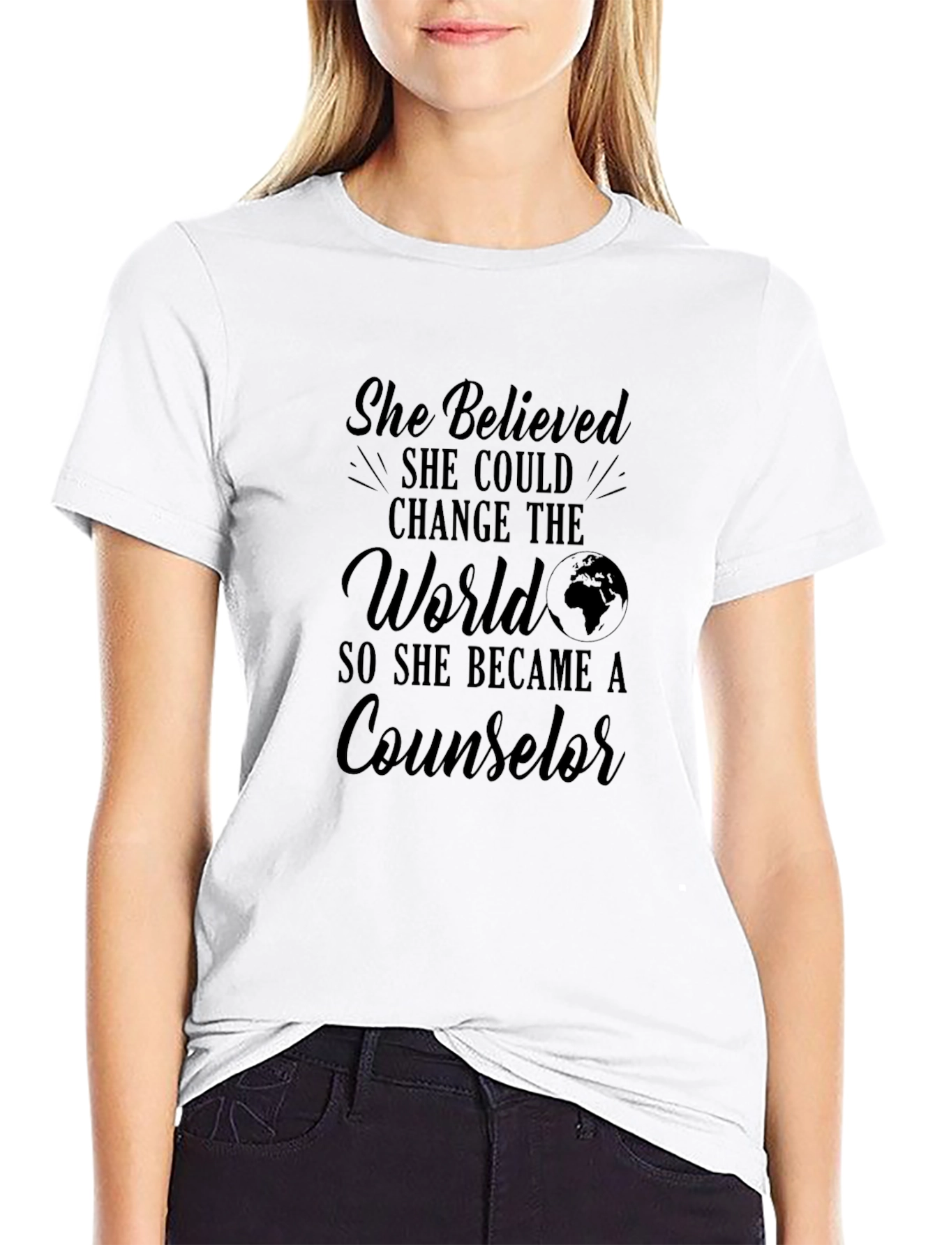 Counselor Empowerment Black T-Shirt