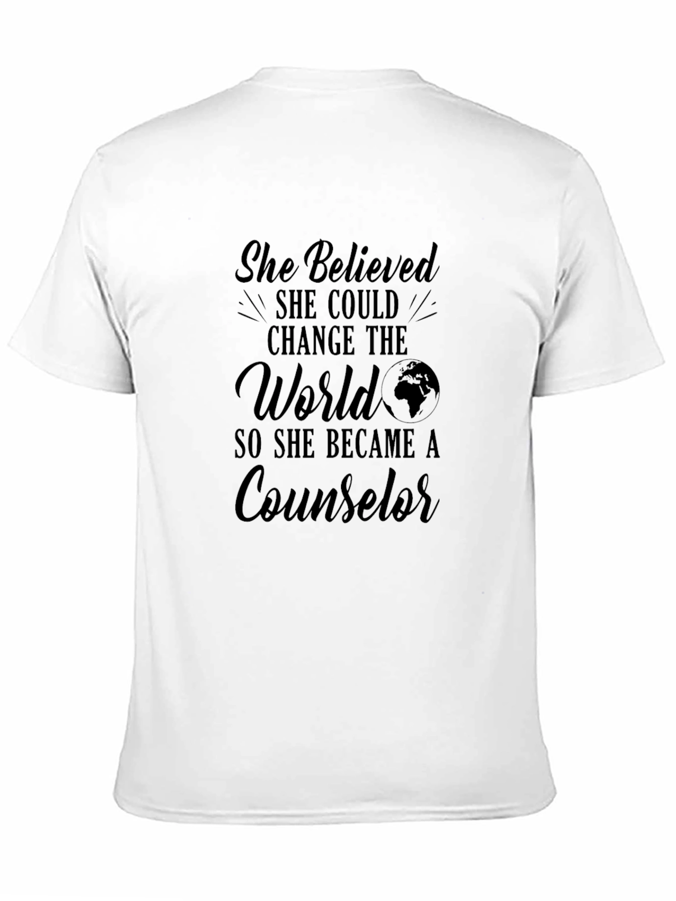 Counselor Empowerment Black T-Shirt