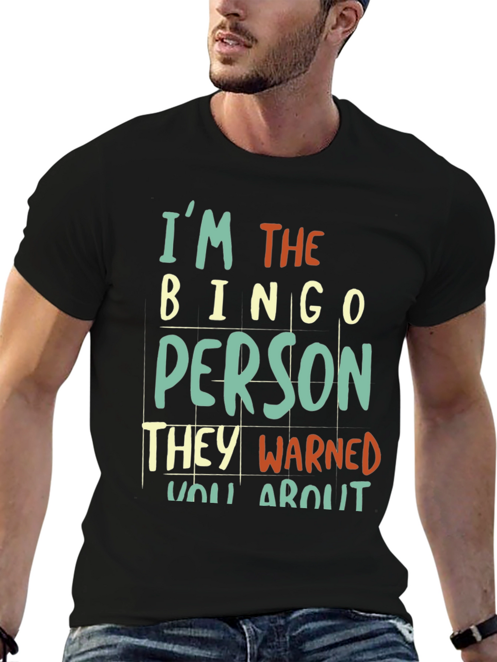 Im The Bingo Person T-Shirt - Novelty Graphic Tee
