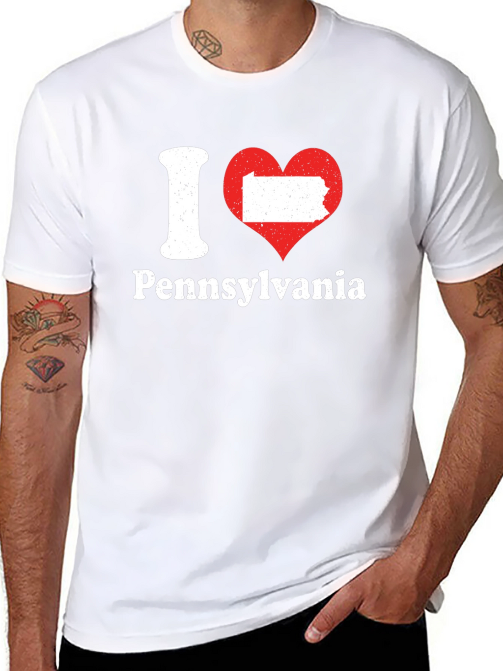 I Love Pennsylvania T-Shirt PA Pride