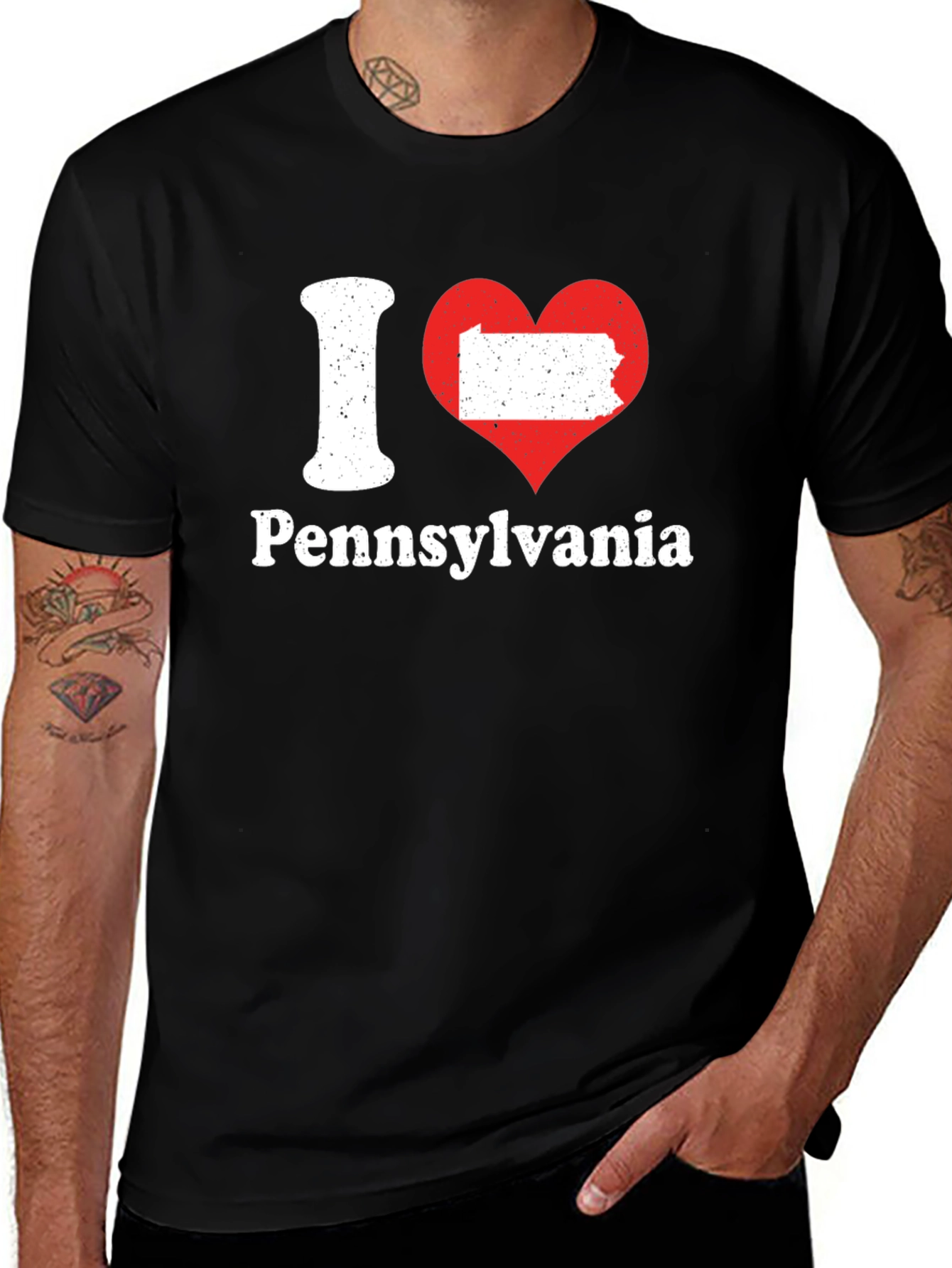 I Love Pennsylvania T-Shirt PA Pride