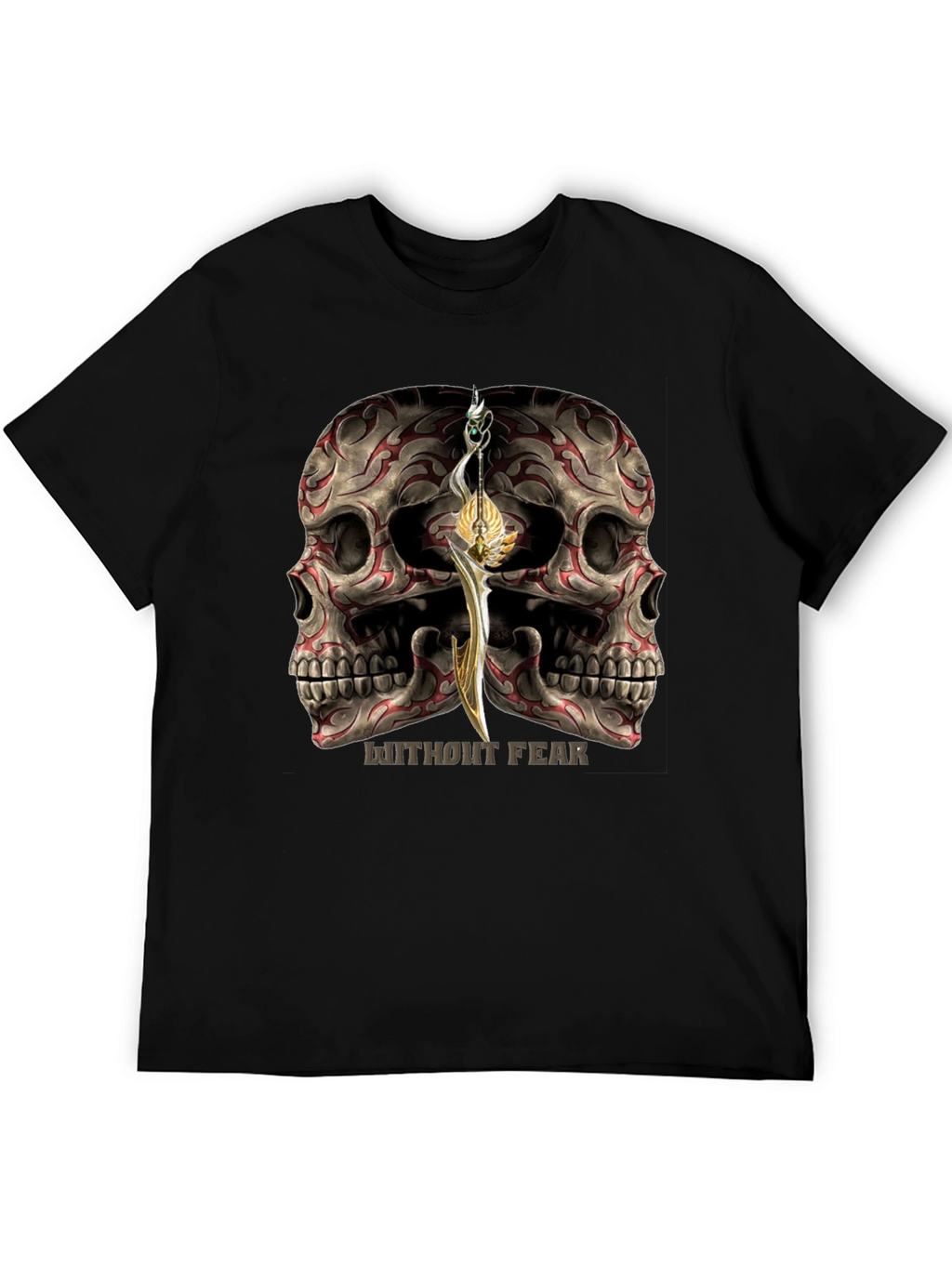 Skull Sword Graphic T-Shirt