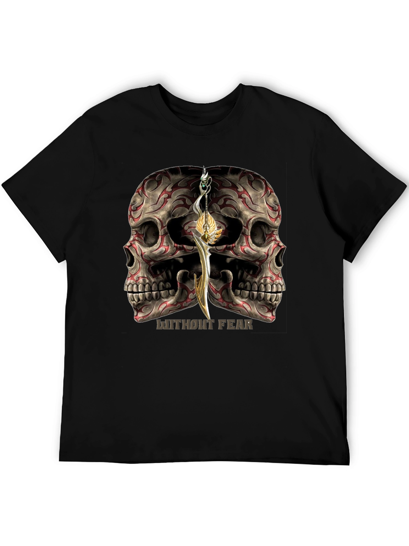 Skull Sword Graphic T-Shirt