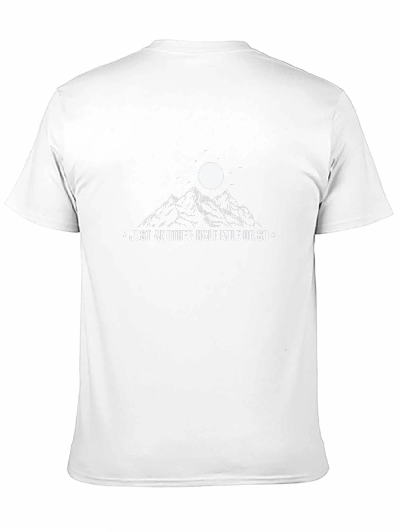Just Another Half Mile Mountain Graphic Tee