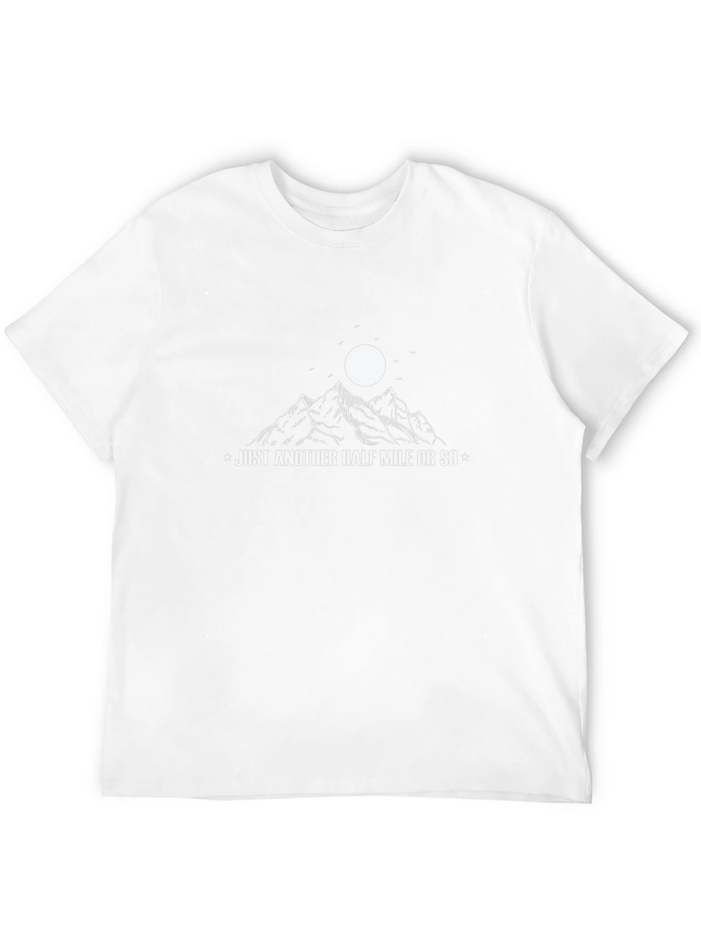 Just Another Half Mile Mountain Graphic Tee