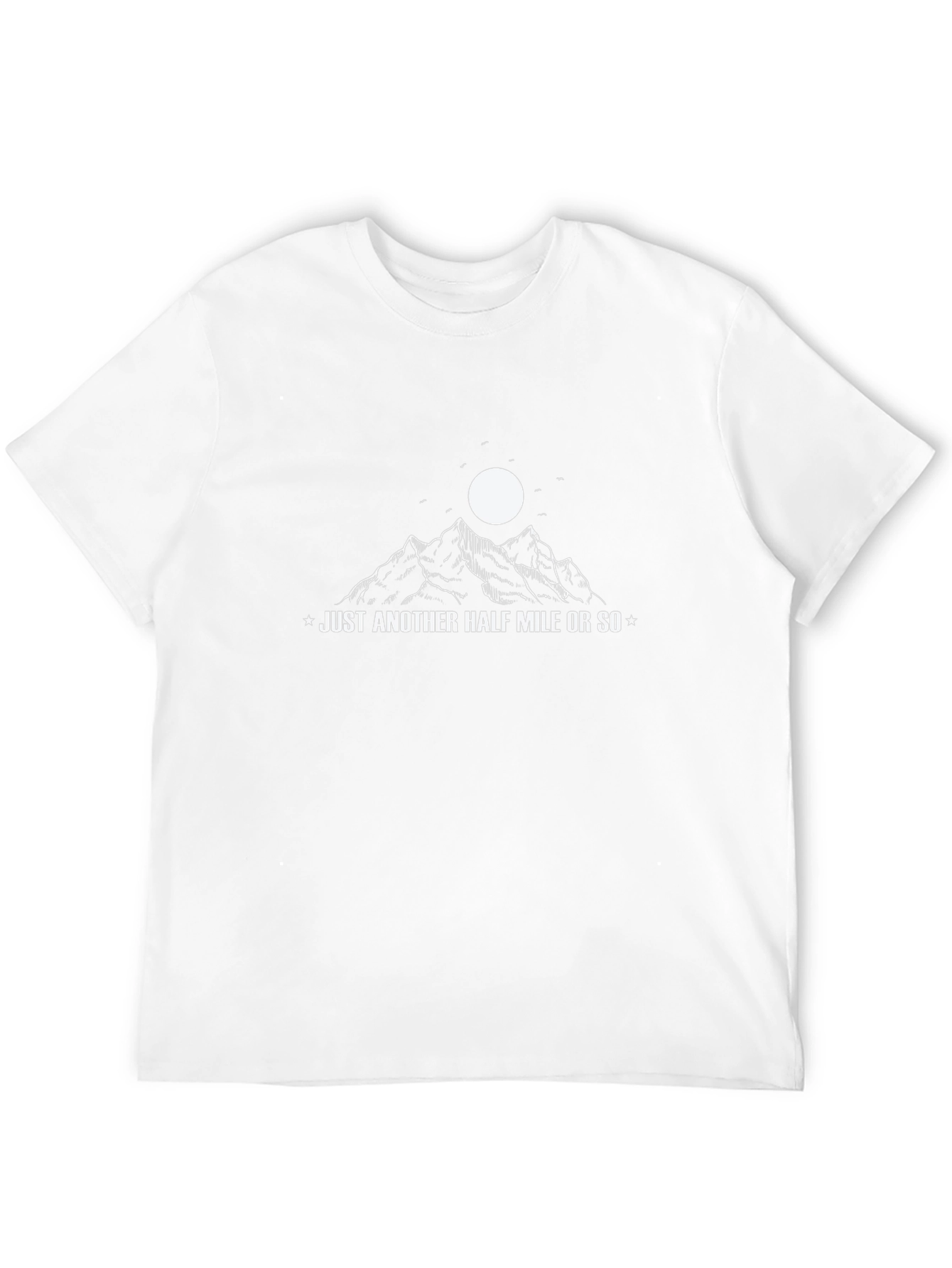 Just Another Half Mile Mountain Graphic Tee