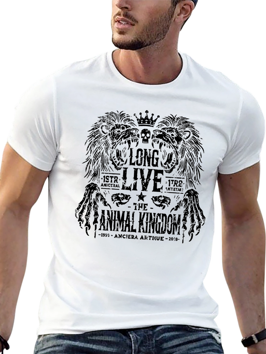 Long Live the Animal Kingdom Black T-Shirt