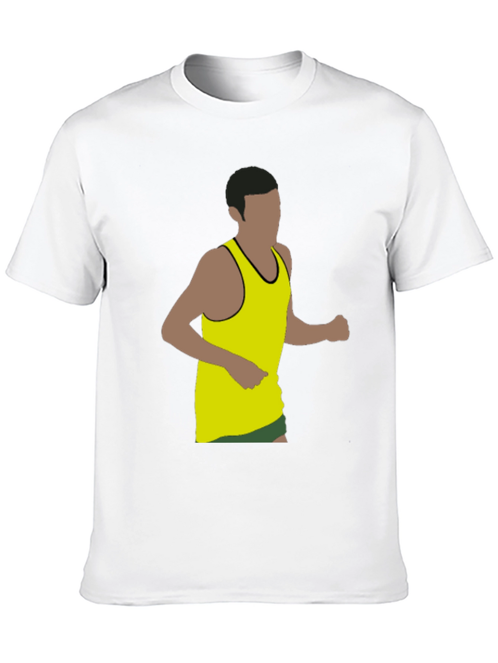Runner Graphic Black T-Shirt