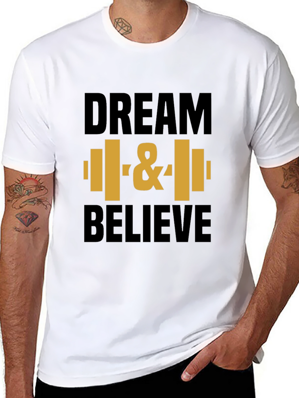 Dream & Believe Workout T-Shirt