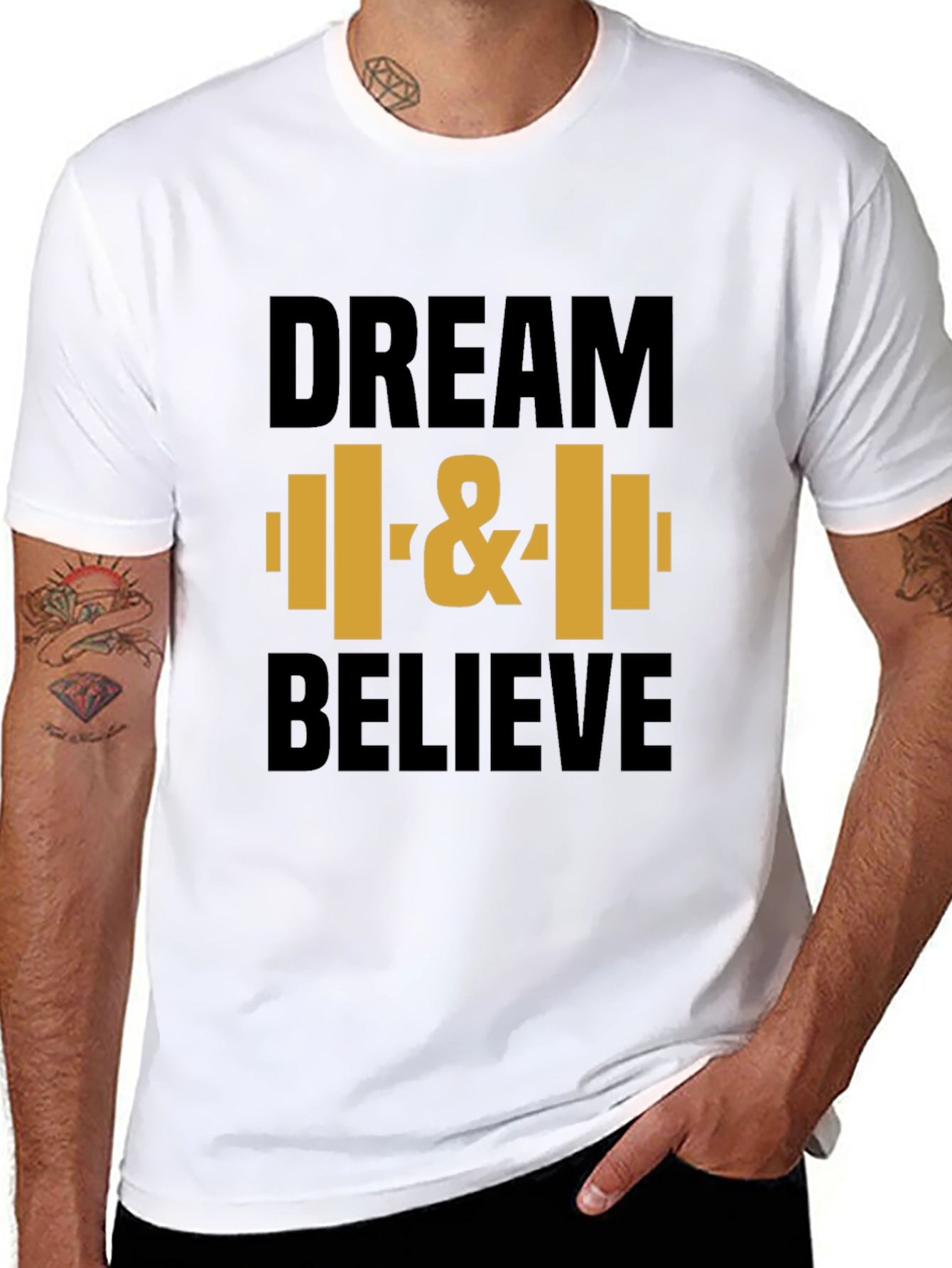 Dream & Believe Workout T-Shirt