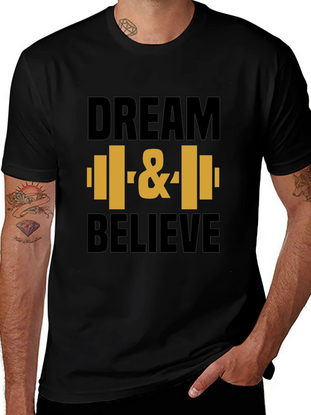 Dream & Believe Workout T-Shirt