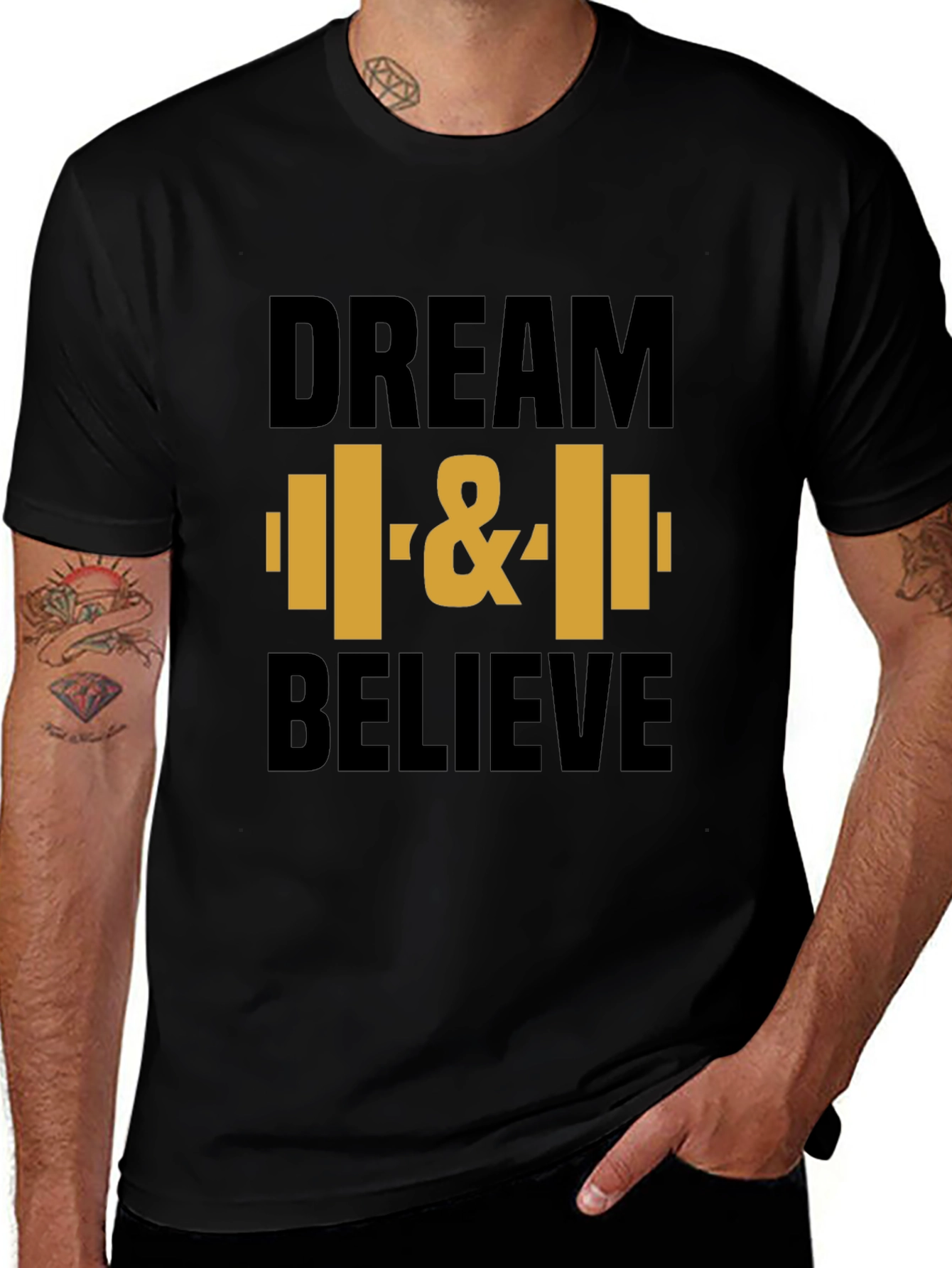 Dream & Believe Workout T-Shirt