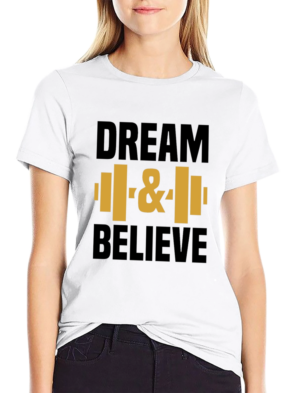 Dream & Believe Workout T-Shirt
