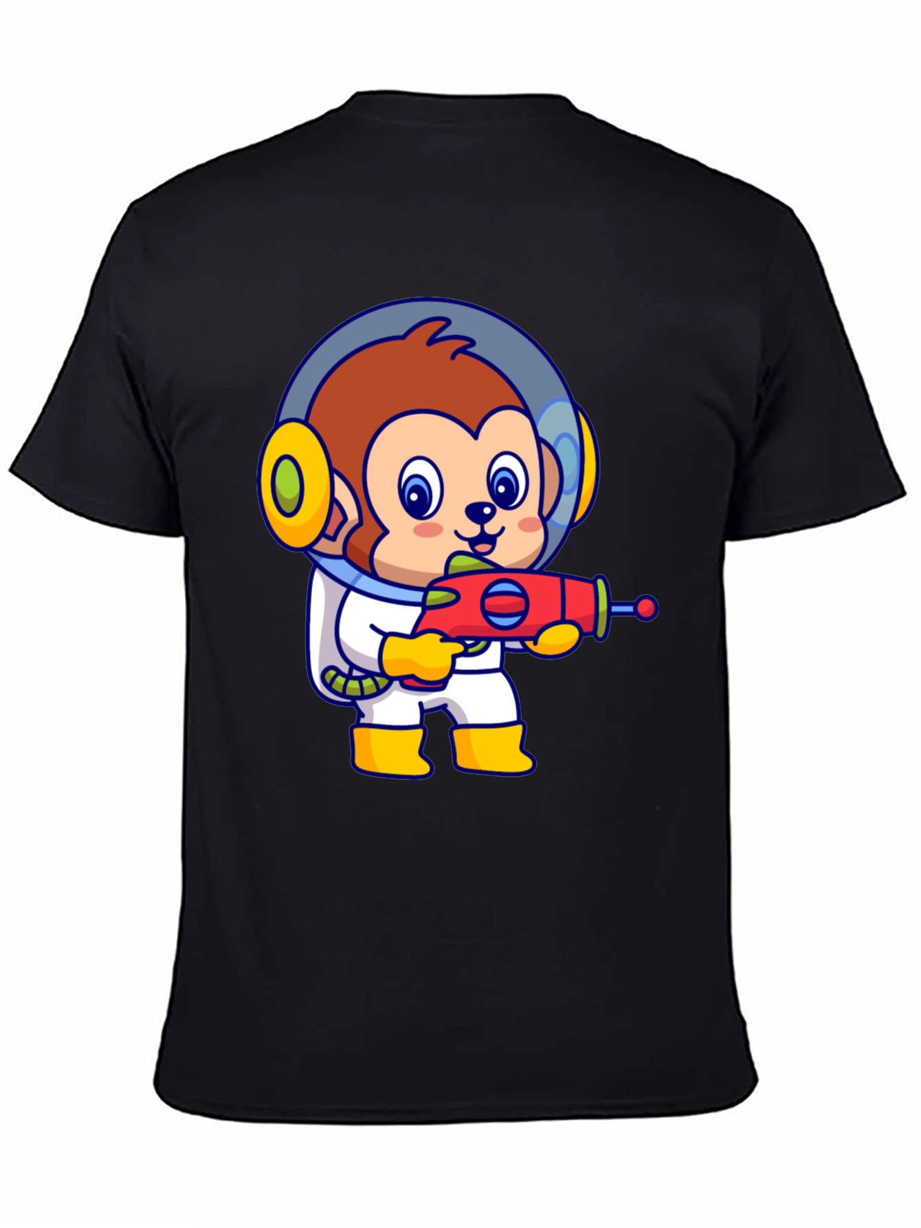 Astronaut Monkey T-Shirt - Fun Space Design