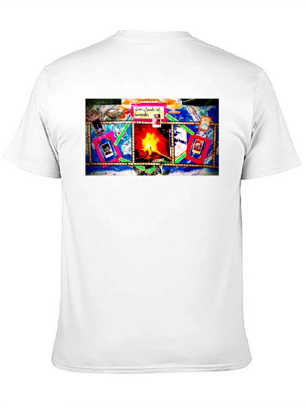 Unique Graphic Print Black T-Shirt