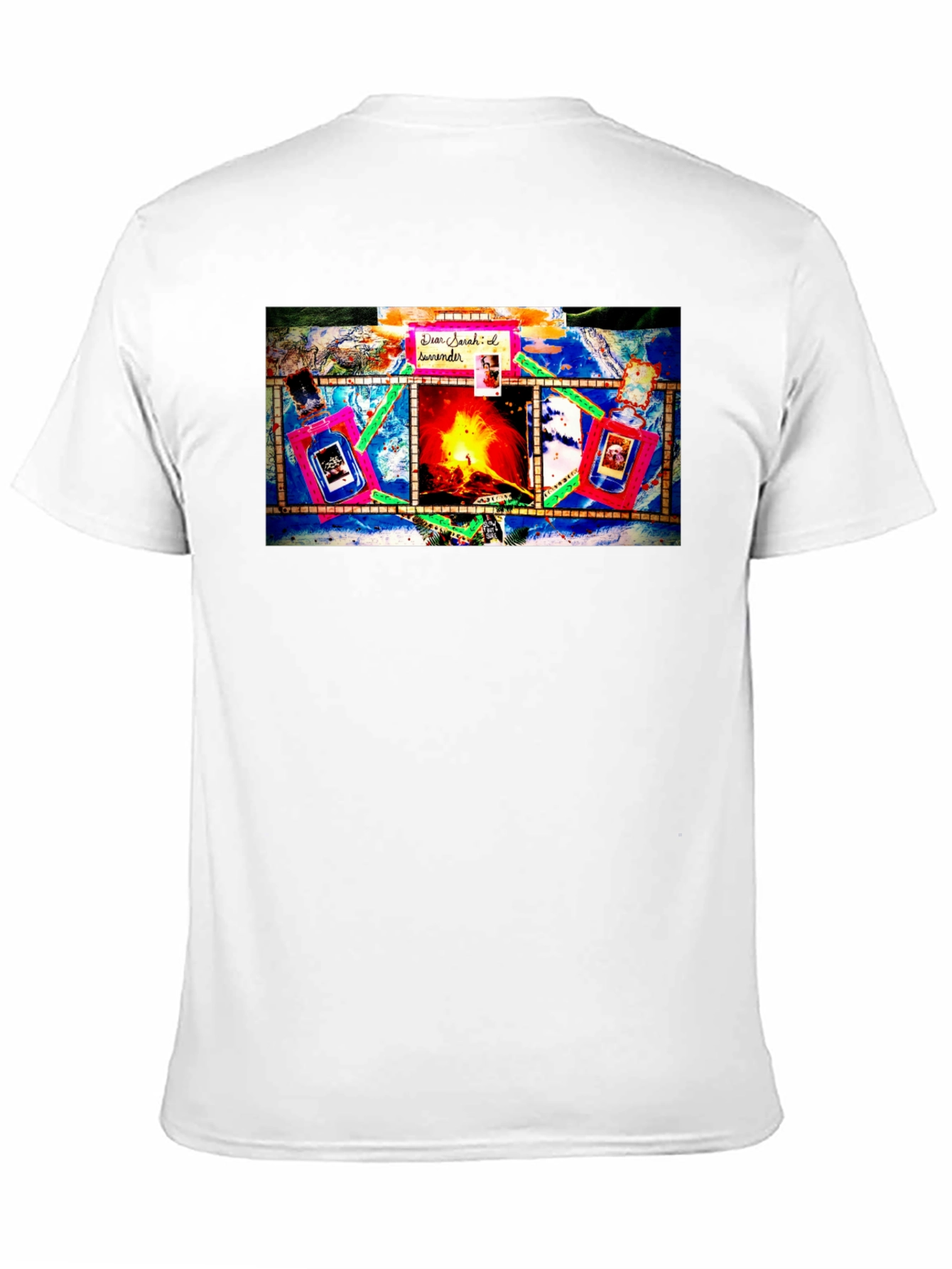 Unique Graphic Print Black T-Shirt
