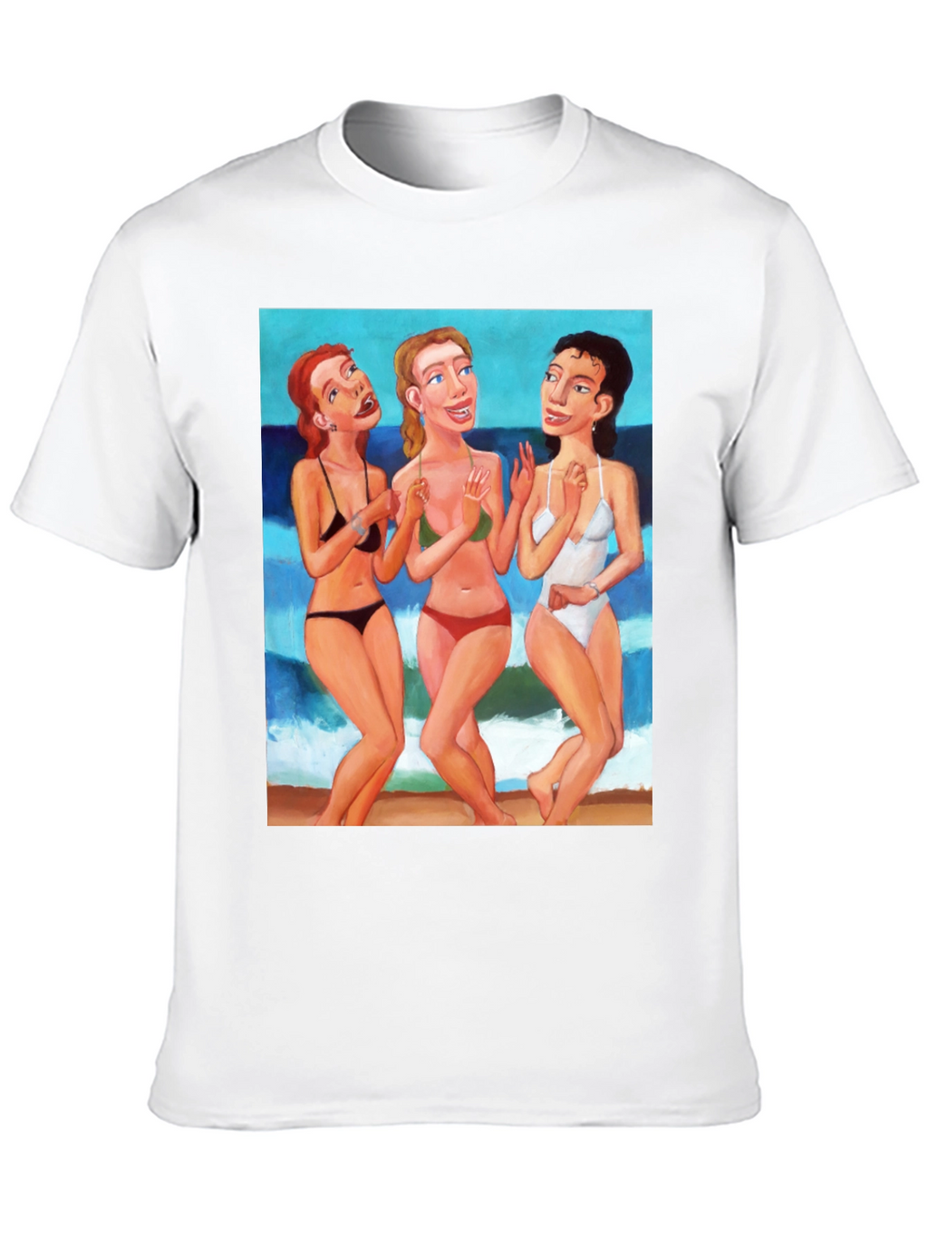 Retro Beach Babes Graphic Tee - Unisex