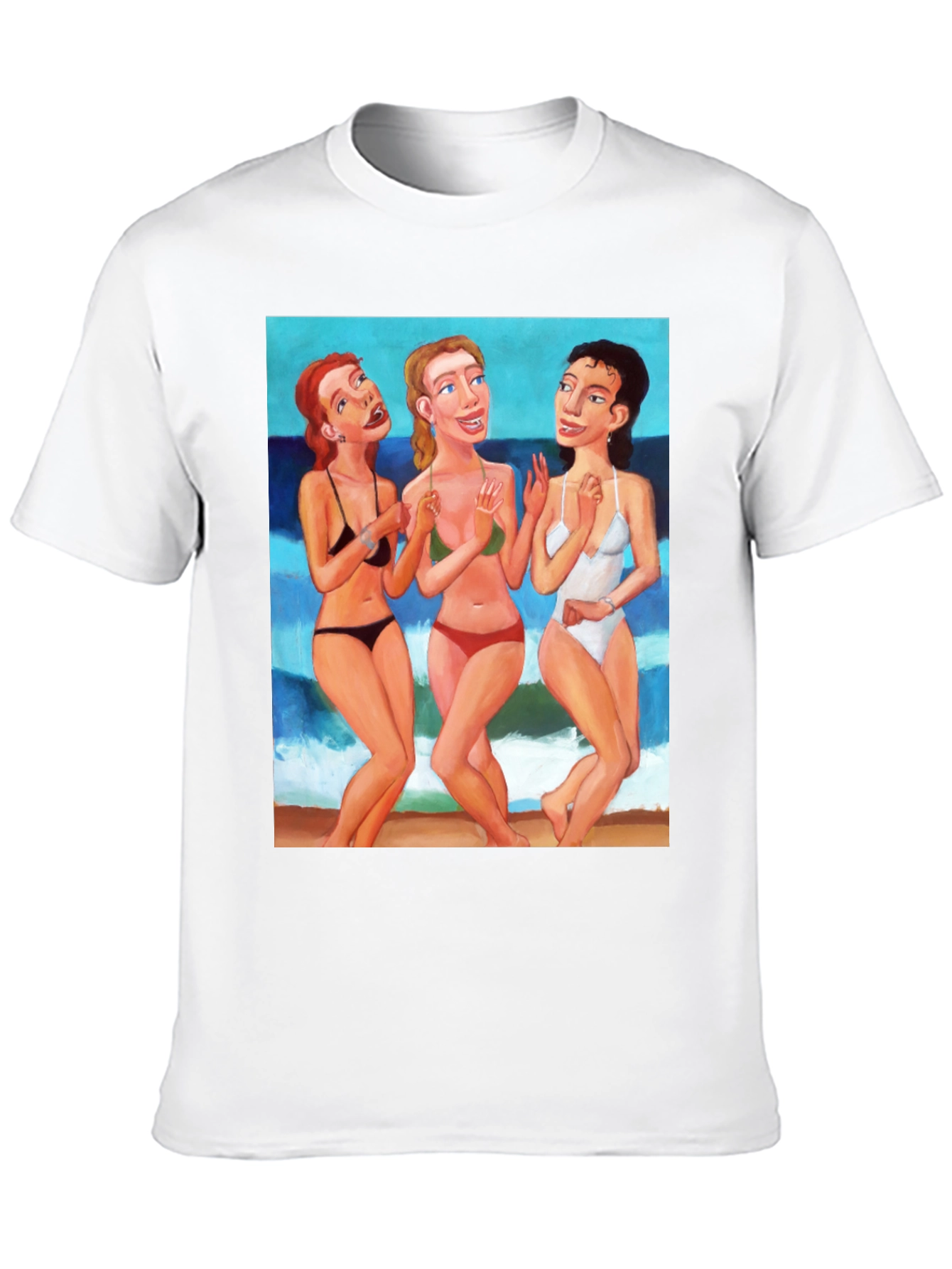 Retro Beach Babes Graphic Tee - Unisex