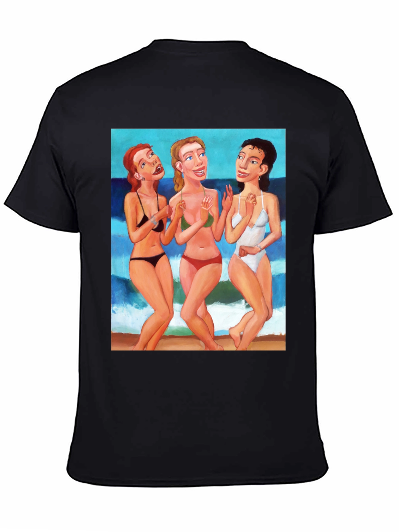 Retro Beach Babes Graphic Tee - Unisex