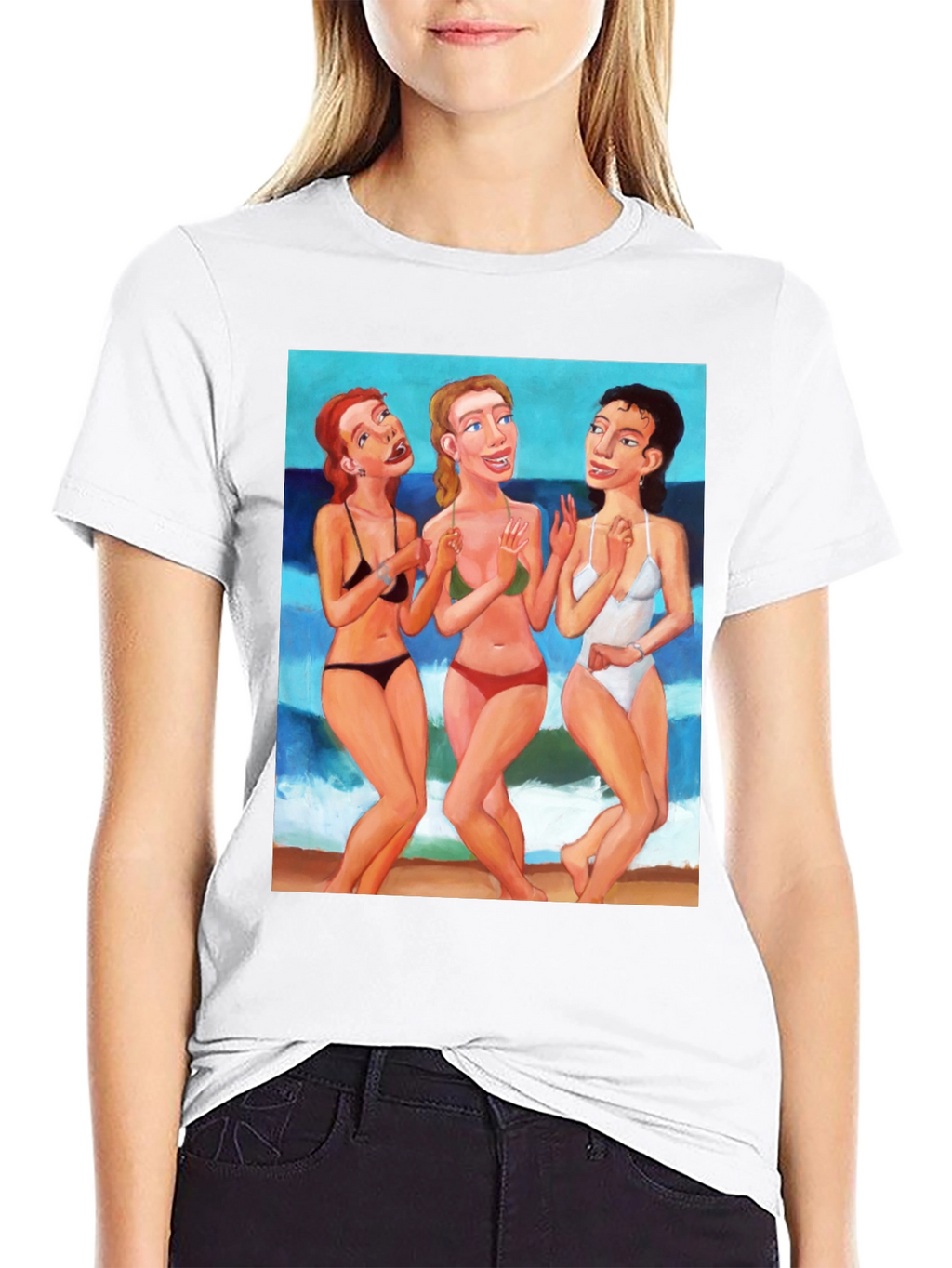 Retro Beach Babes Graphic Tee - Unisex