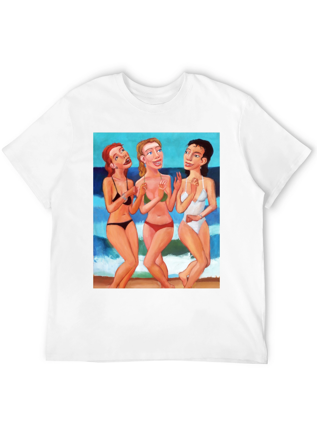 Retro Beach Babes Graphic Tee - Unisex