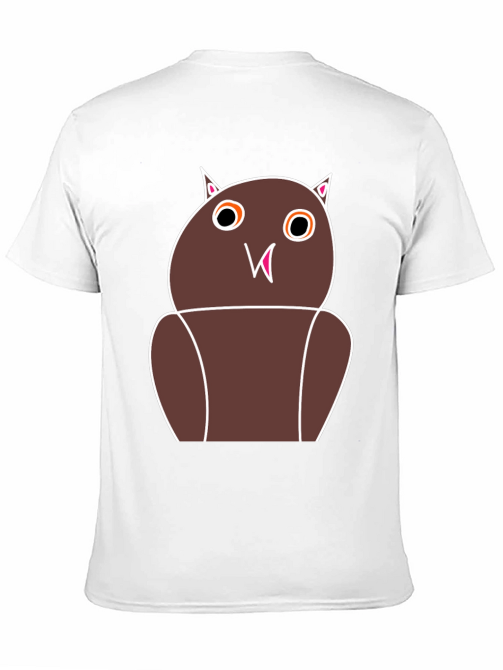 Funny Owl Graphic Tee - Unisex Black T-Shirt