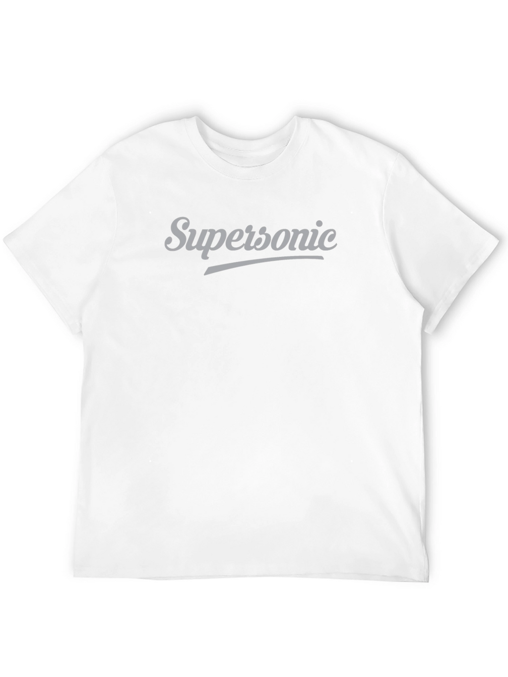 Supersonic Graphic Tee - Black Cotton Blend